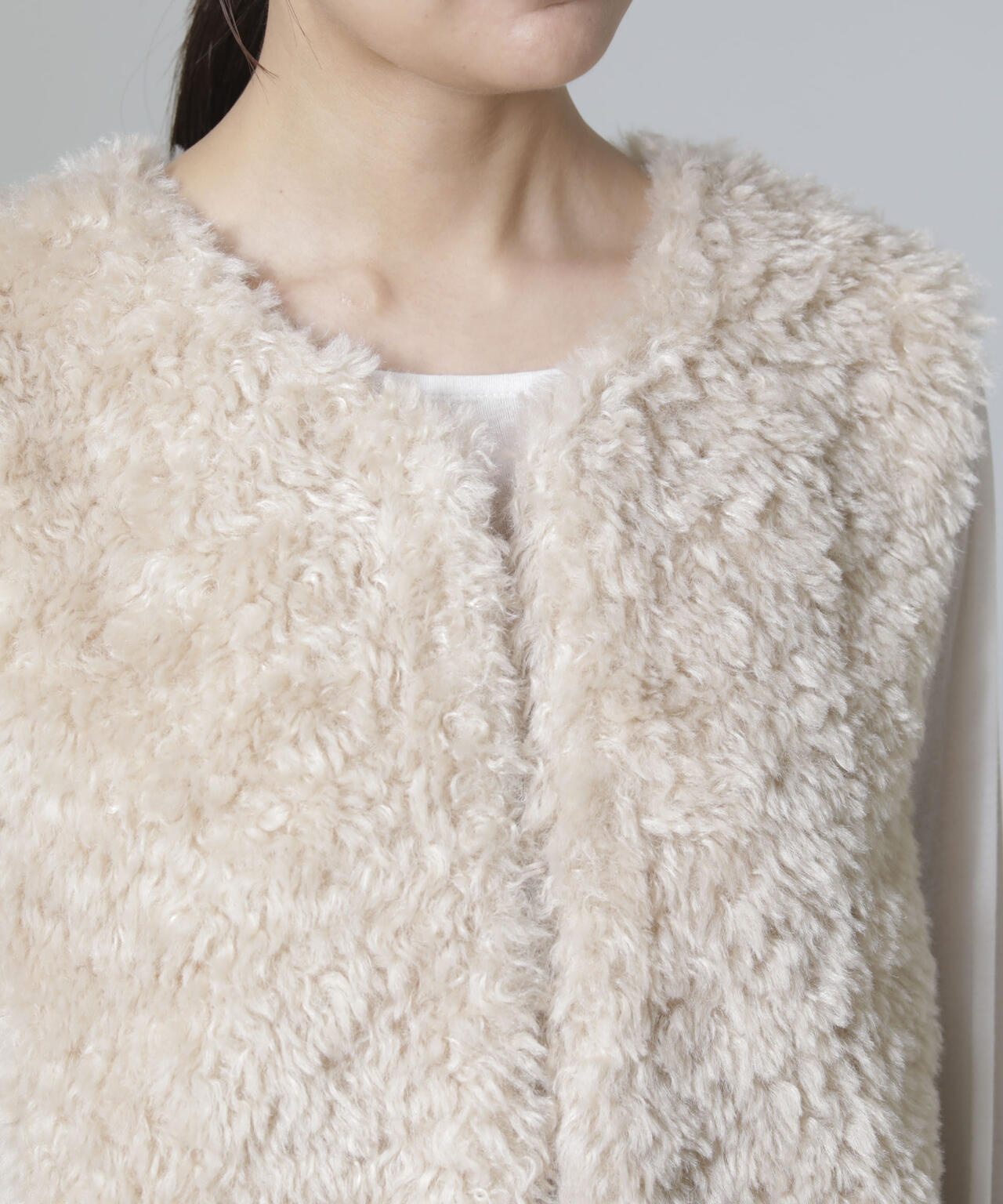 カーリーファーミドルベスト 6694216304