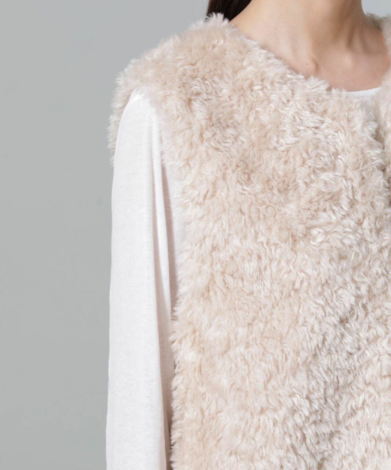 カーリーファーミドルベスト 6694216304