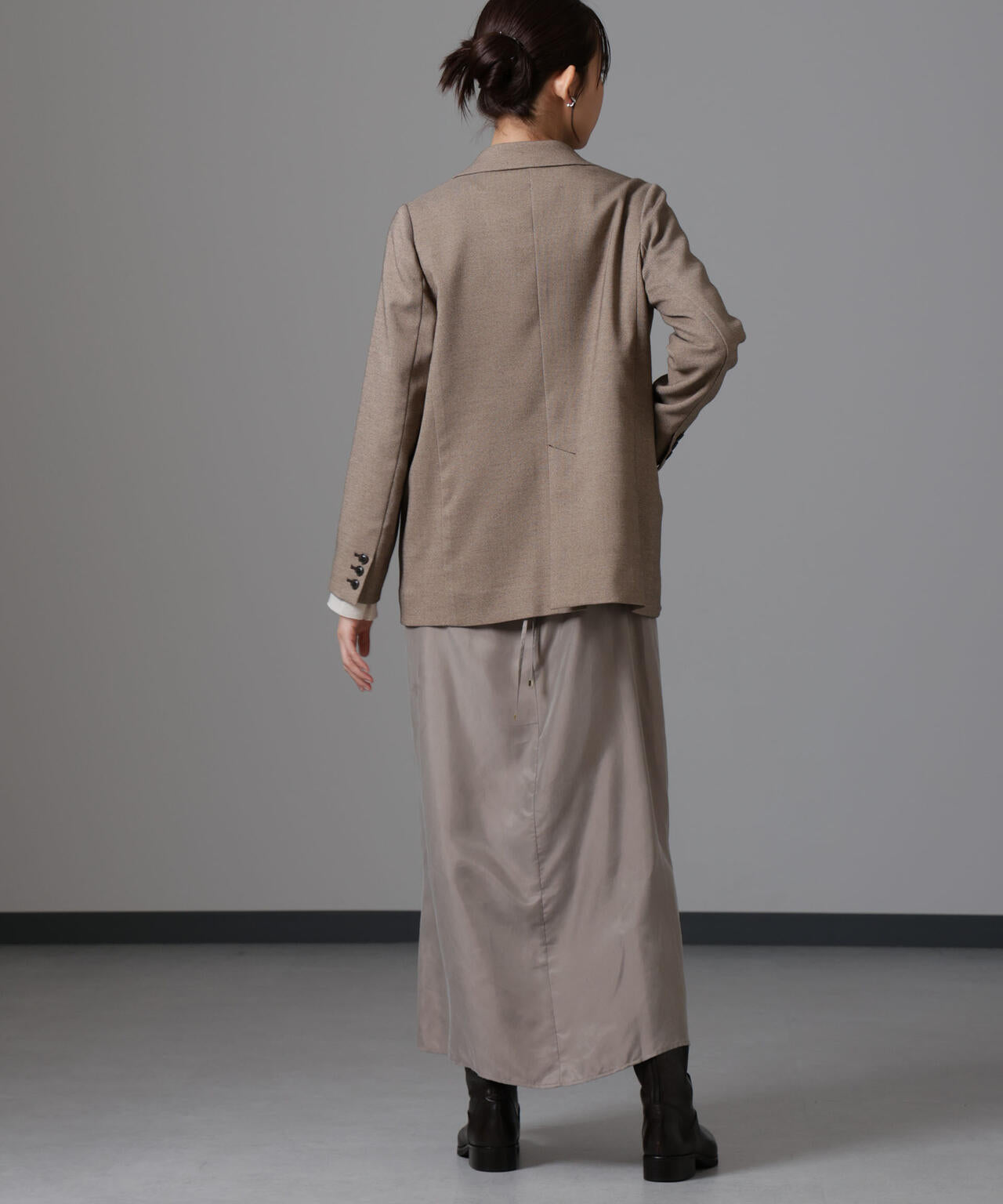 ツイードダブルジャケット(セットアップ可) 6694216305