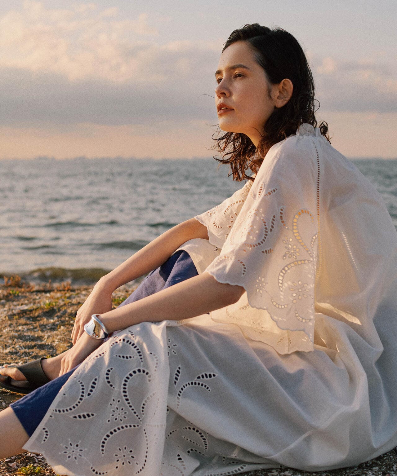 インドシフリー刺繍ワンピース 6694219301