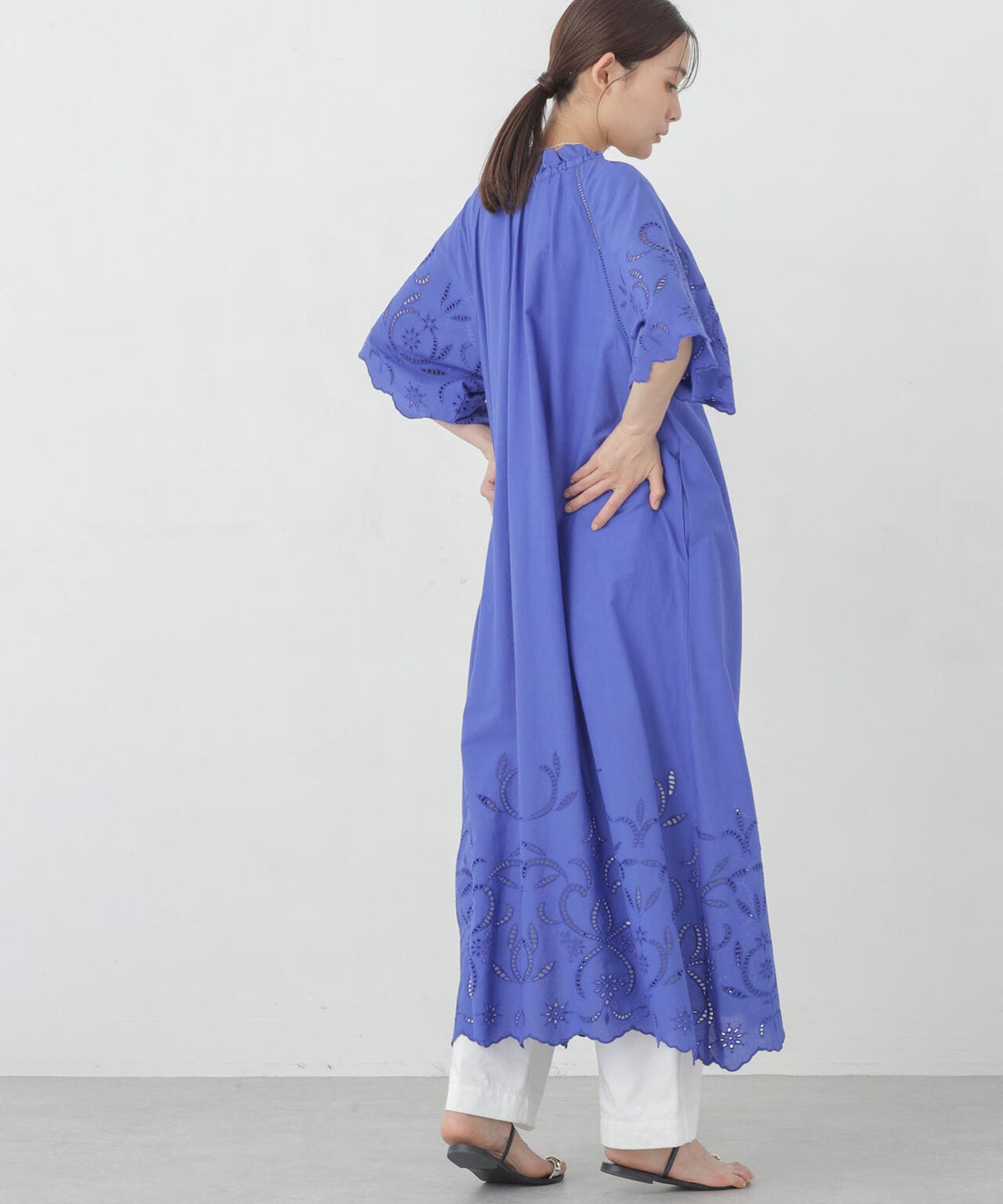 インドシフリー刺繍ワンピース 6694219301