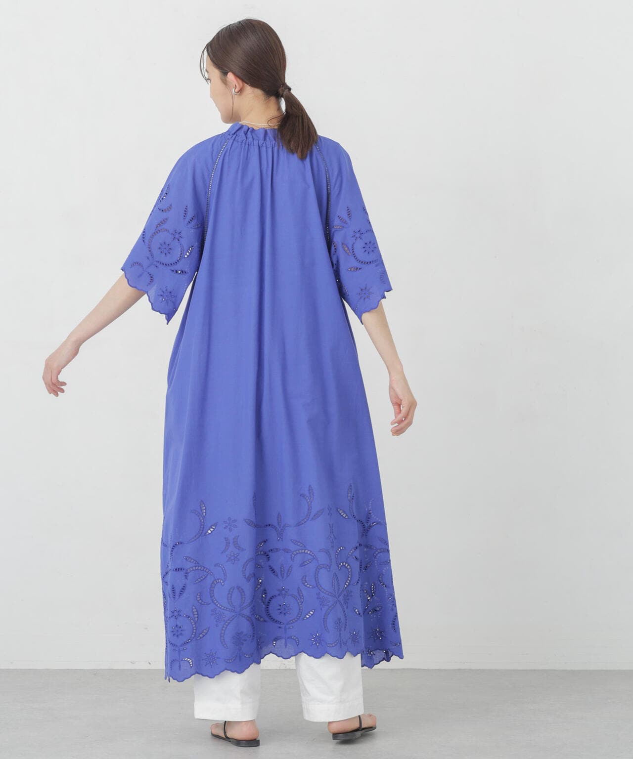 インドシフリー刺繍ワンピース 6694219301