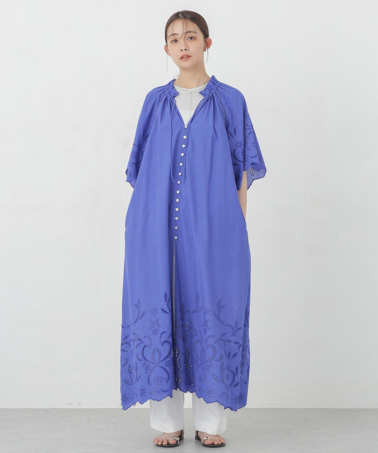 インドシフリー刺繍ワンピース 6694219301