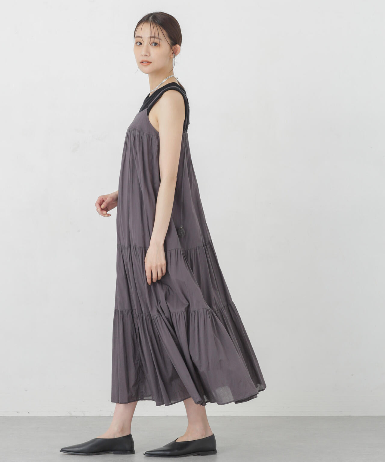 インド ティアードキャミワンピース 6694219302