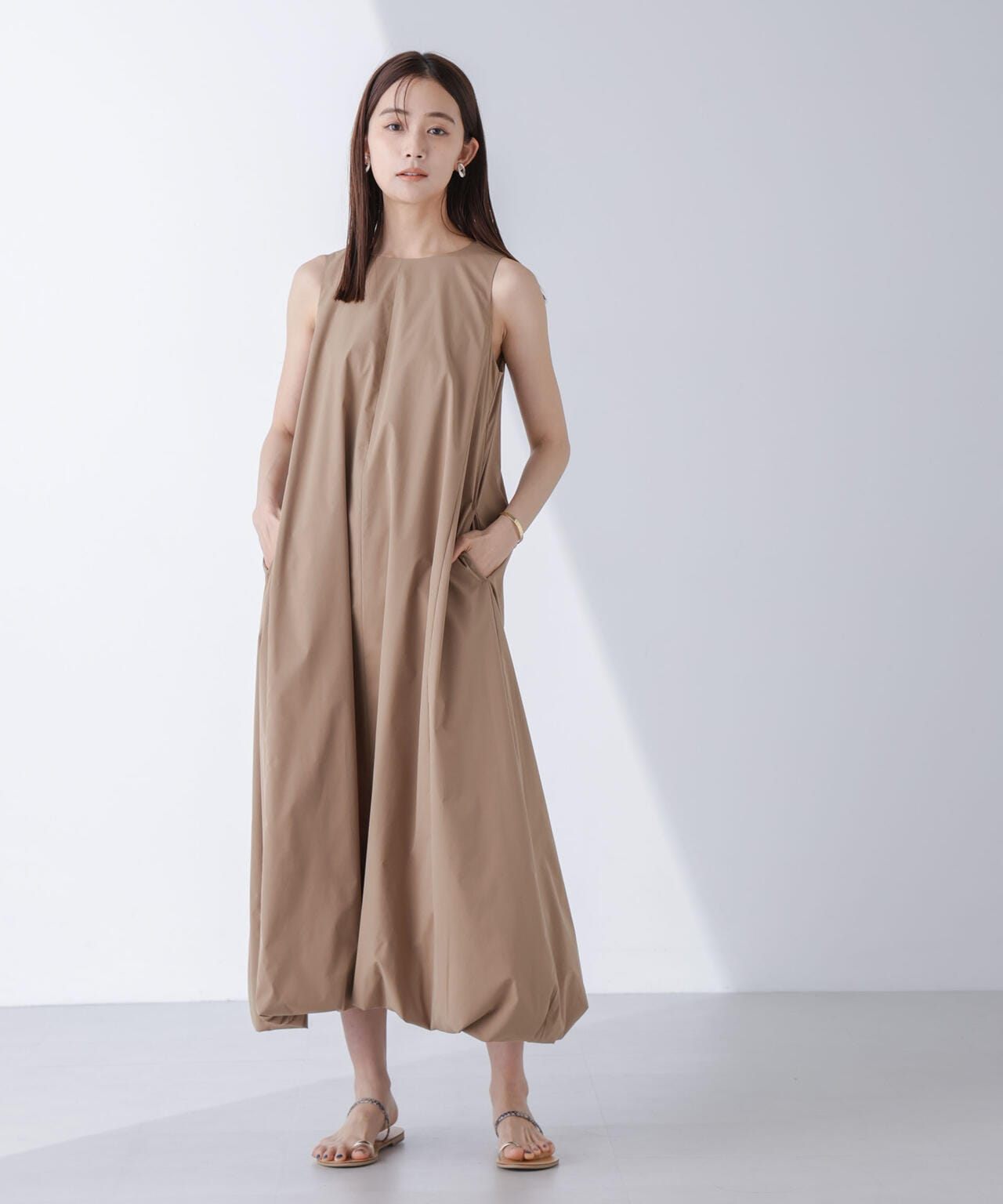 At PARK&DAILYWEAR/ノースリバルーンワンピース 6694219308