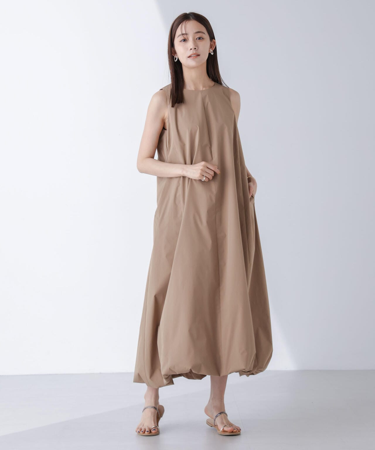 At PARK&DAILYWEAR/ノースリバルーンワンピース 6694219308