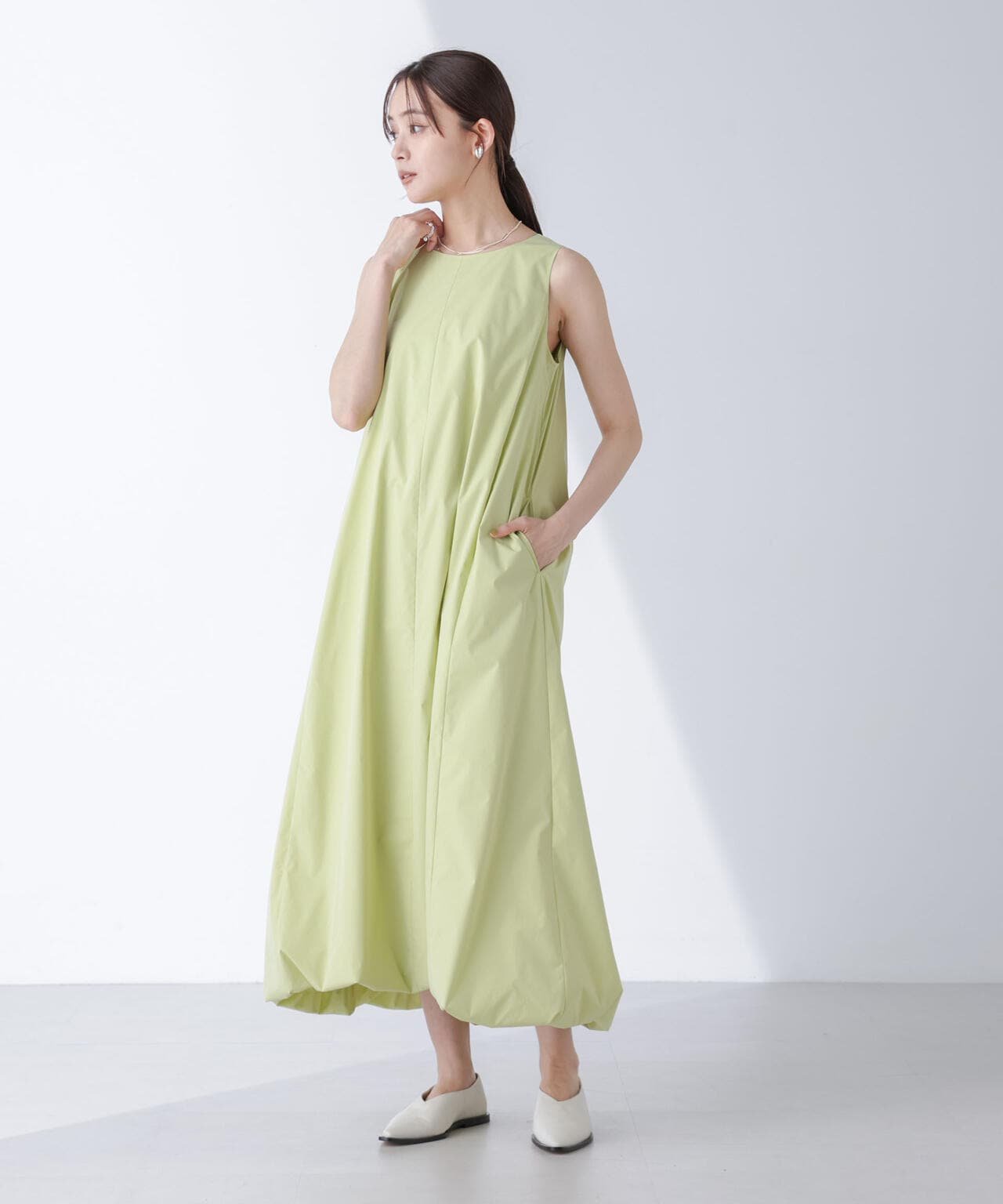 At PARK&DAILYWEAR/ノースリバルーンワンピース 6694219308