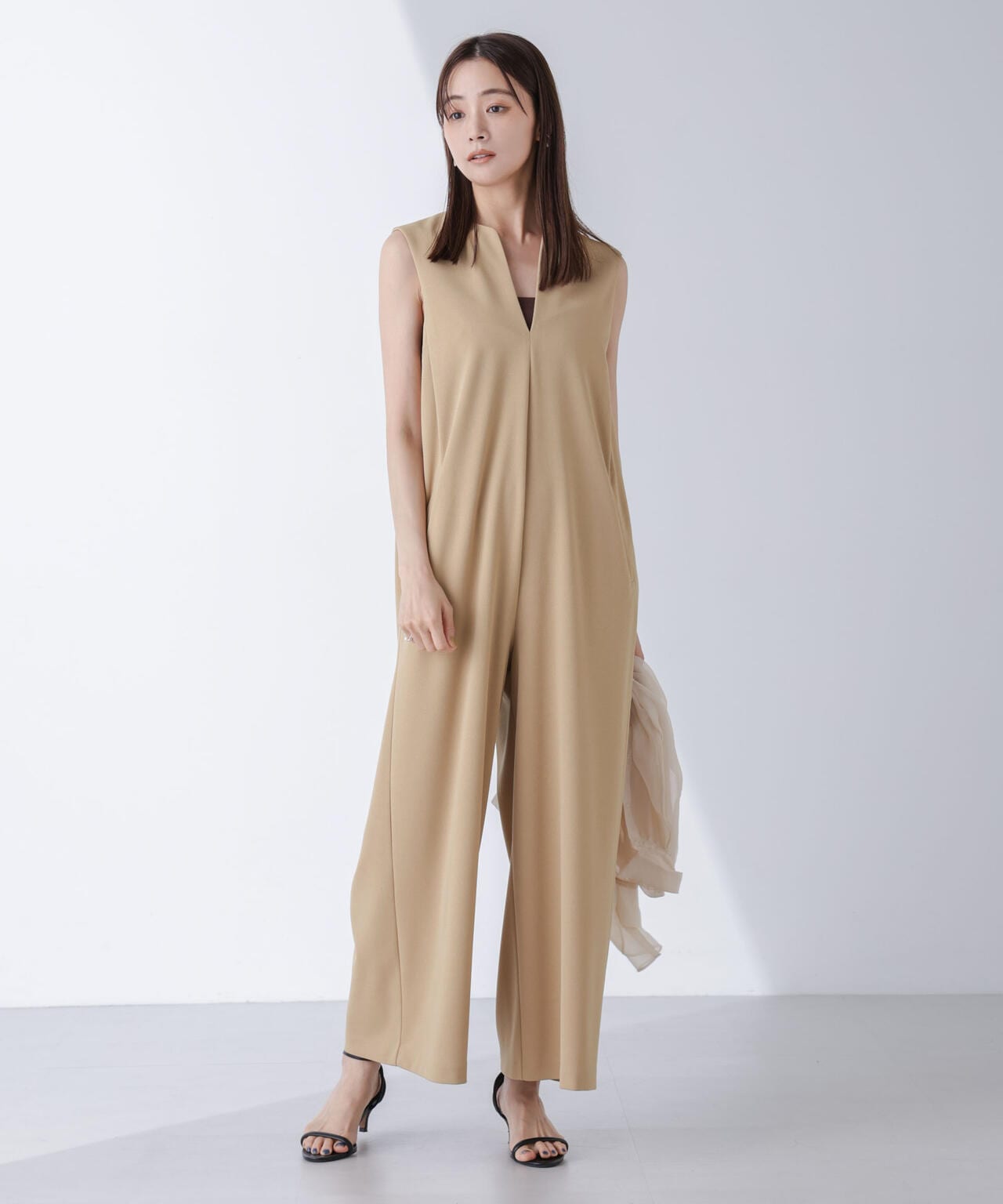 AtPARK&DAILYWEAR/カットジョーゼットサロペ 6694219309