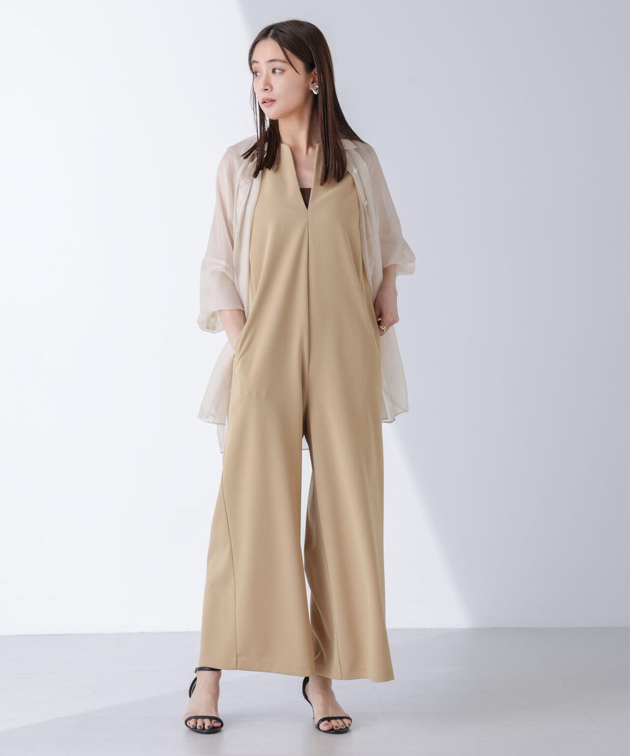 AtPARK&DAILYWEAR/カットジョーゼットサロペ 6694219309