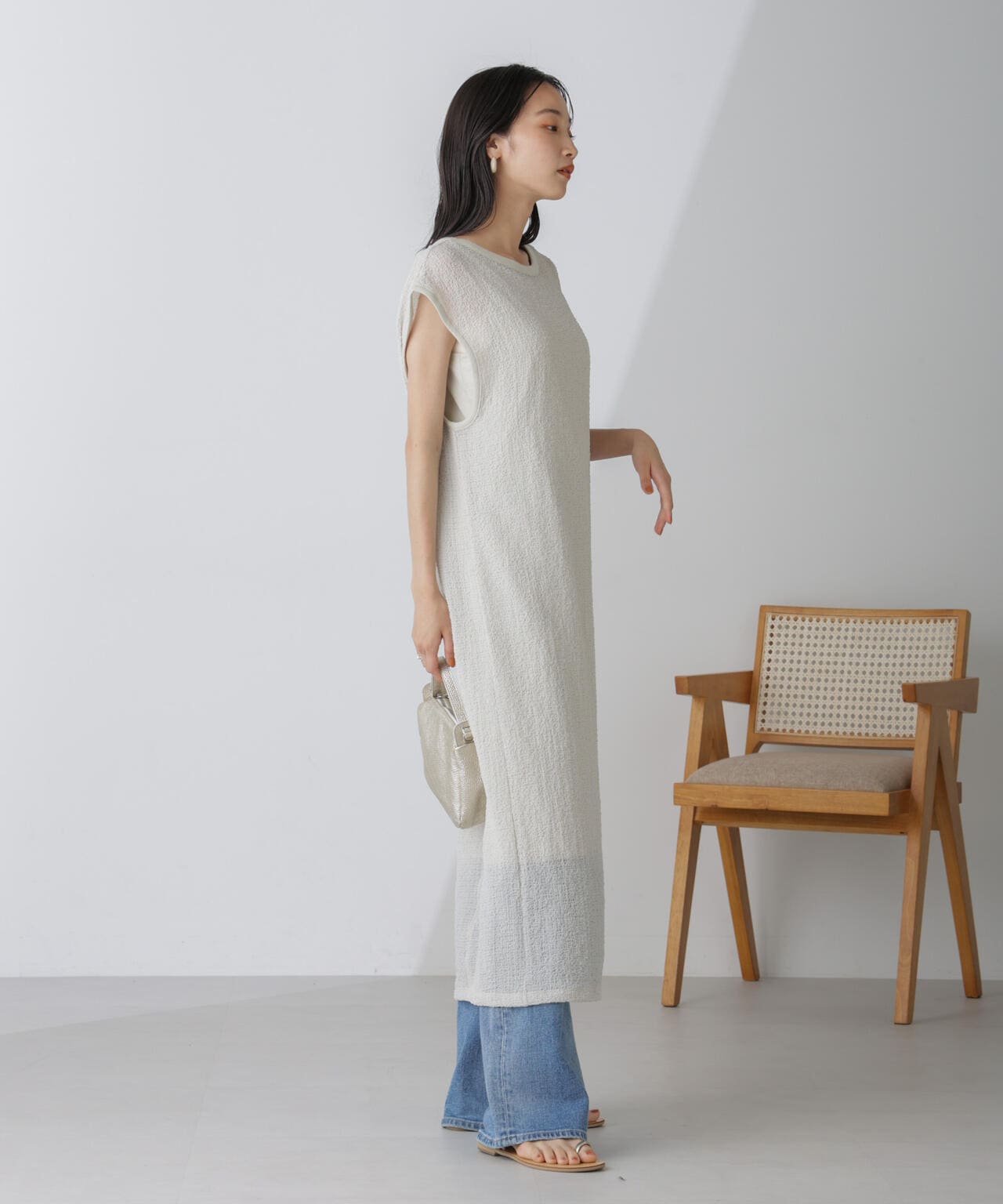 シアーサッカーワンピース 6694219315