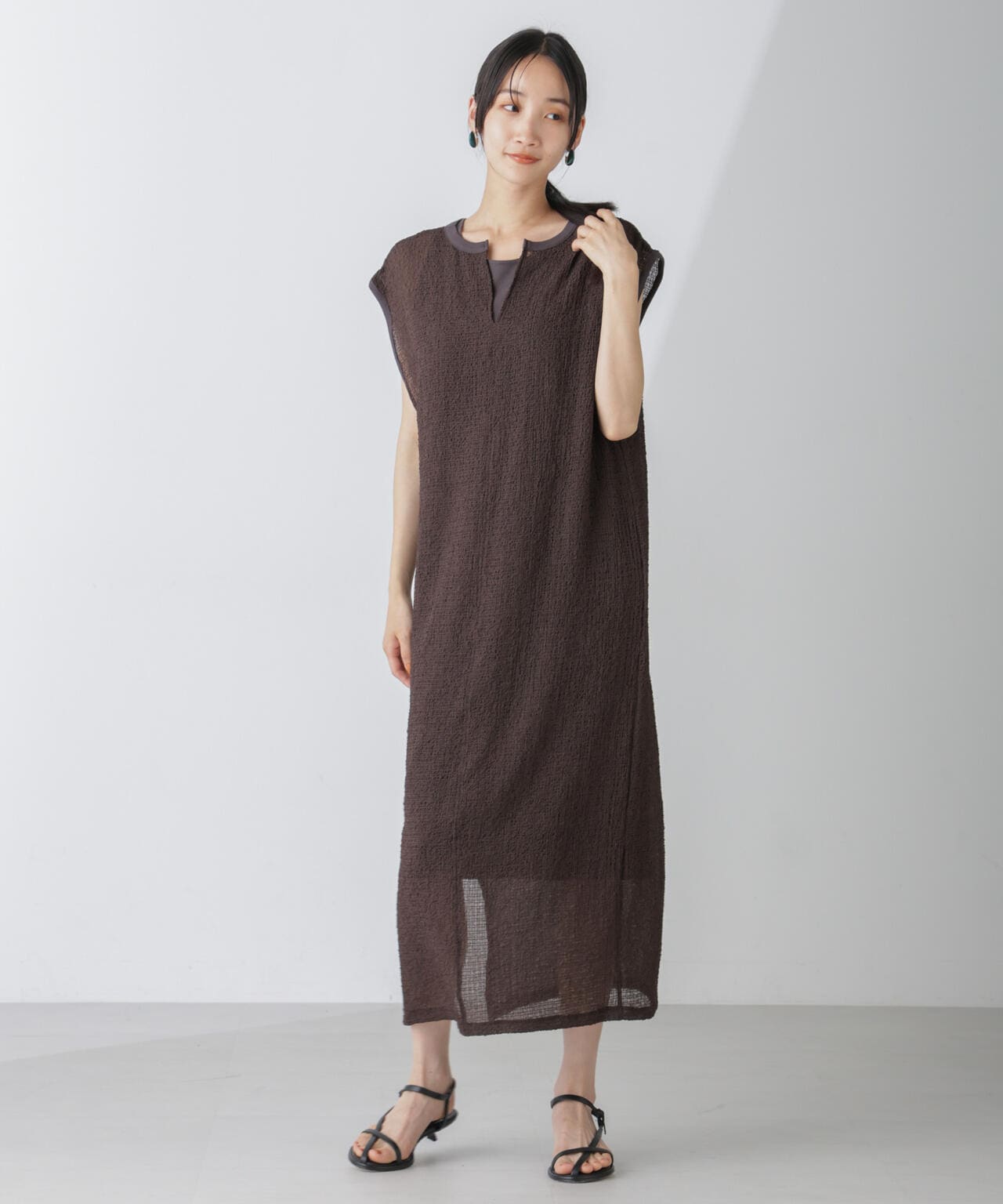 シアーサッカーワンピース 6694219315