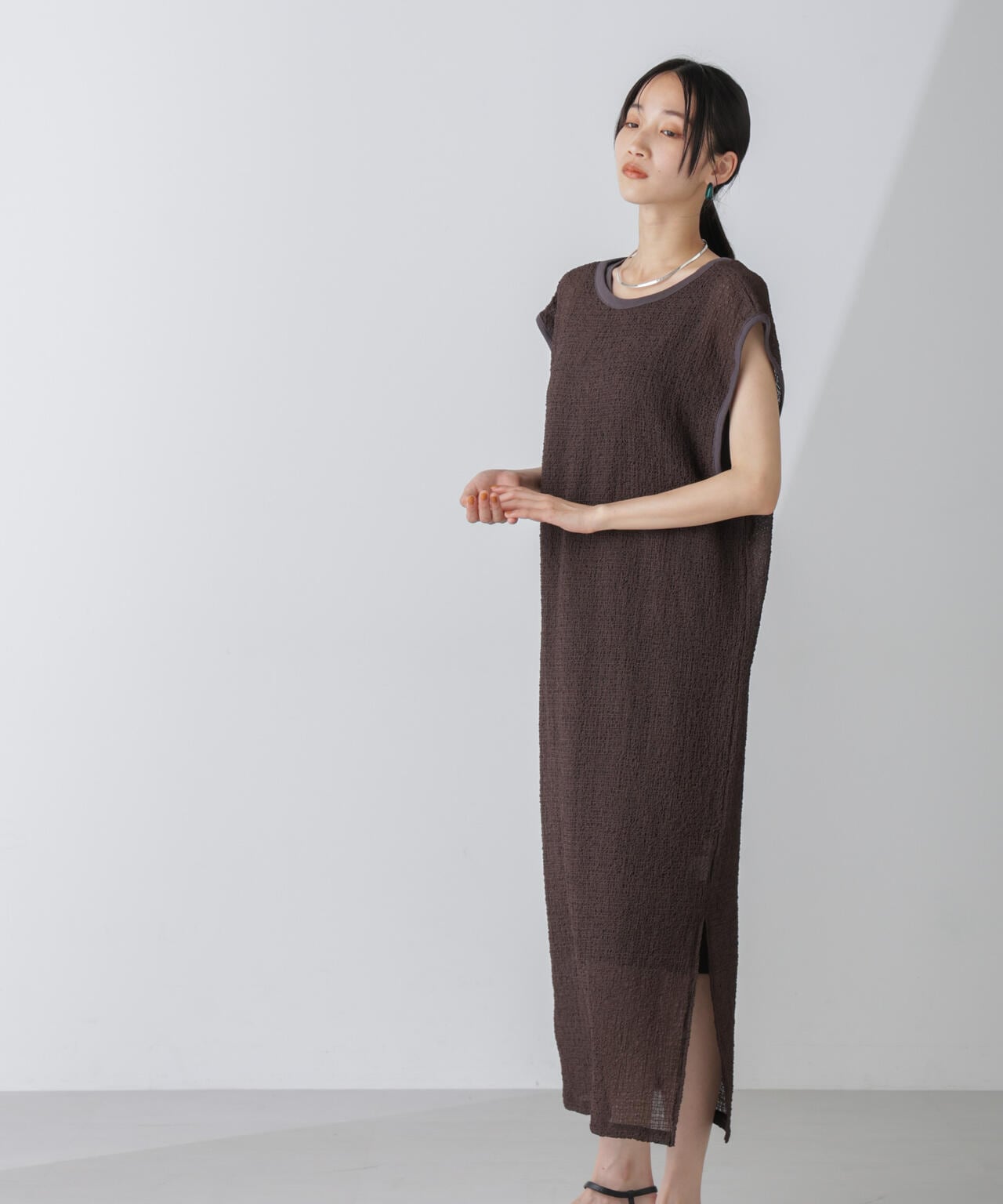 シアーサッカーワンピース 6694219315