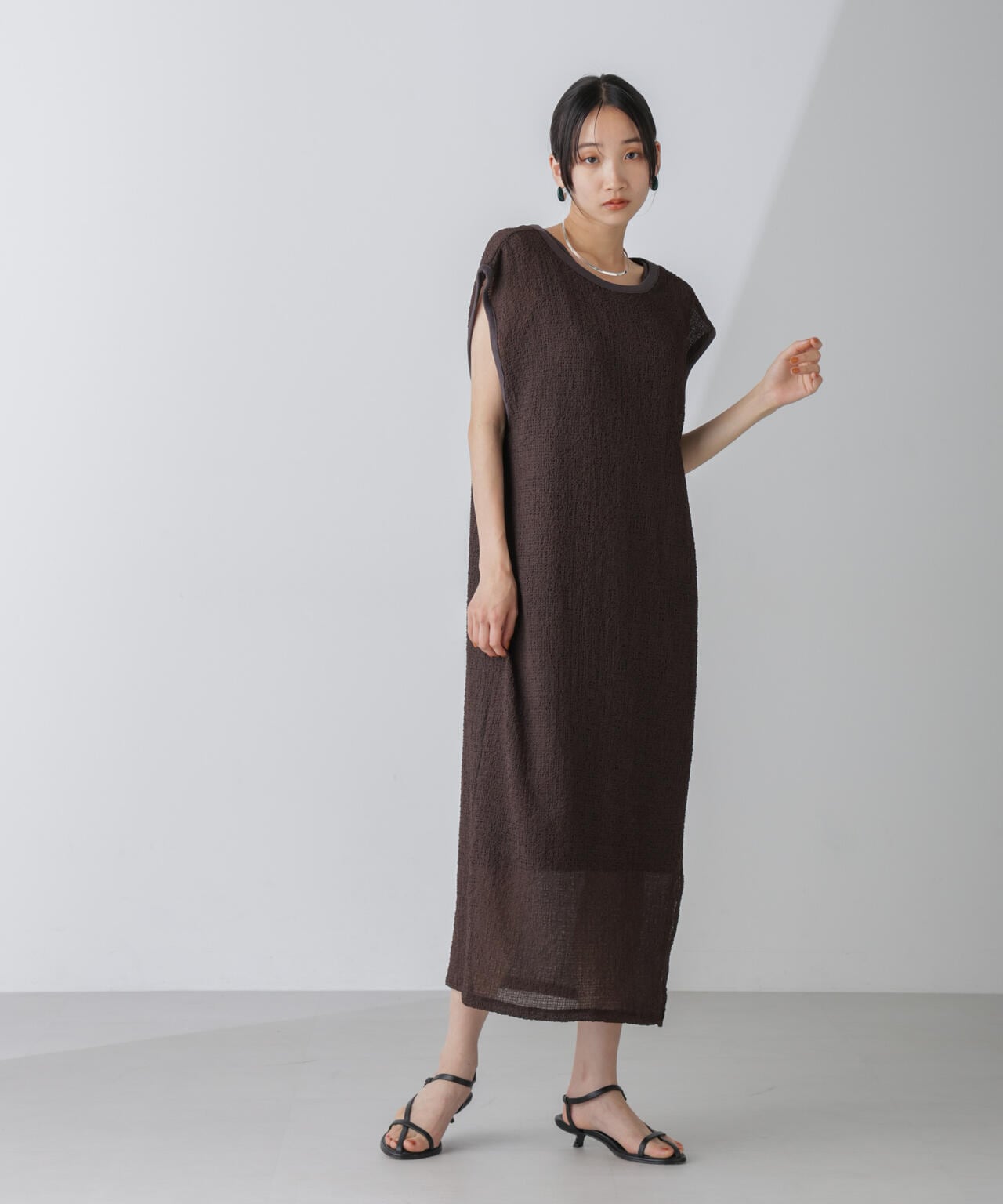 シアーサッカーワンピース 6694219315