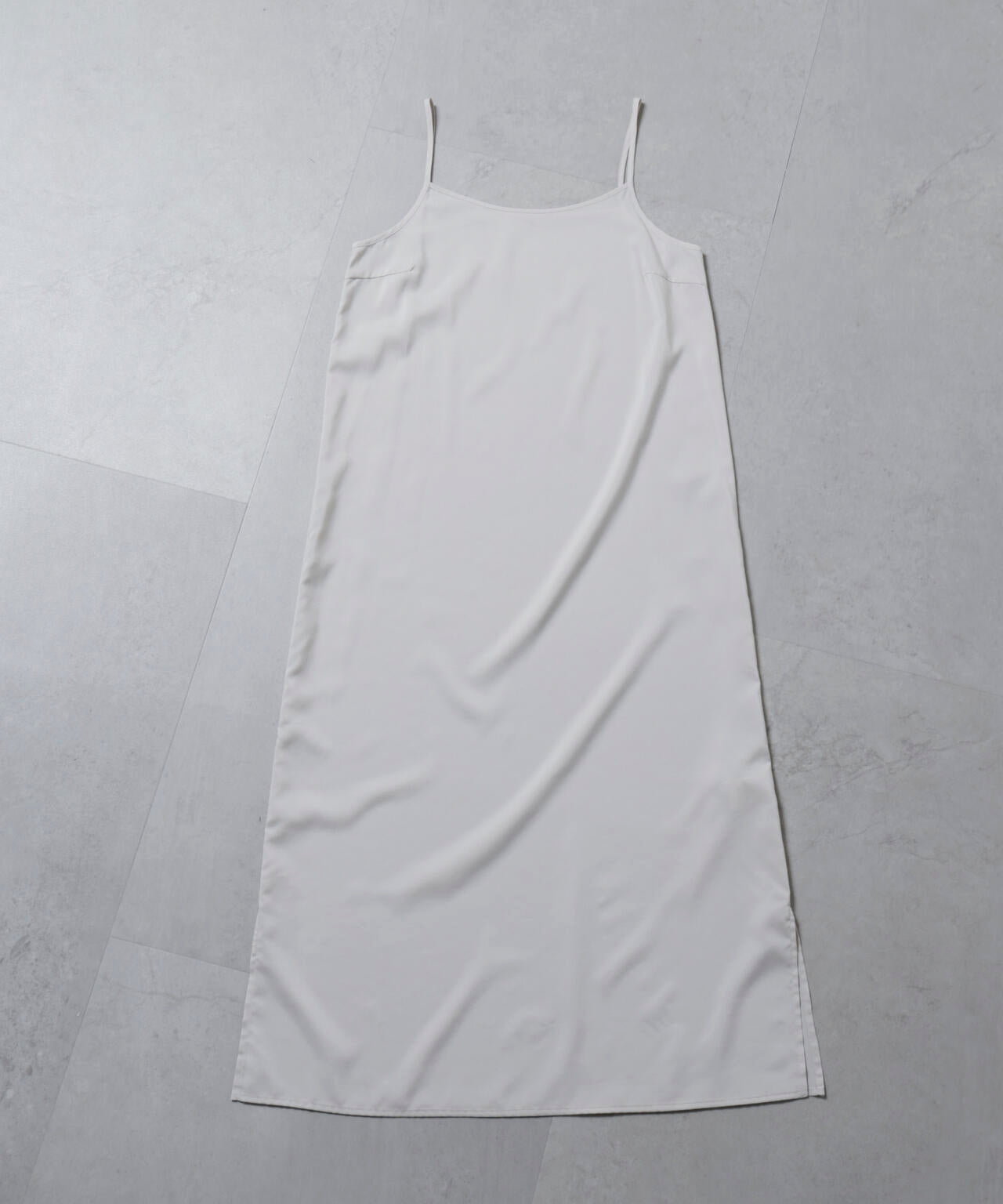 ストライプベロアギャザーワンピース 6694219318