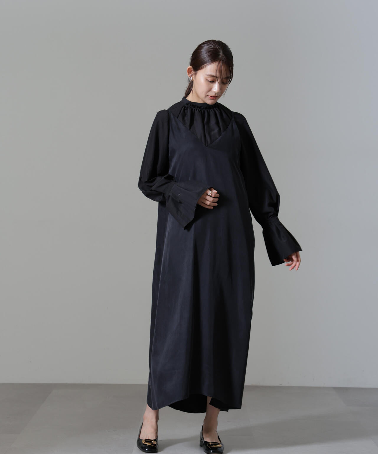 キュプラビスコースキャミワンピース 6694219322