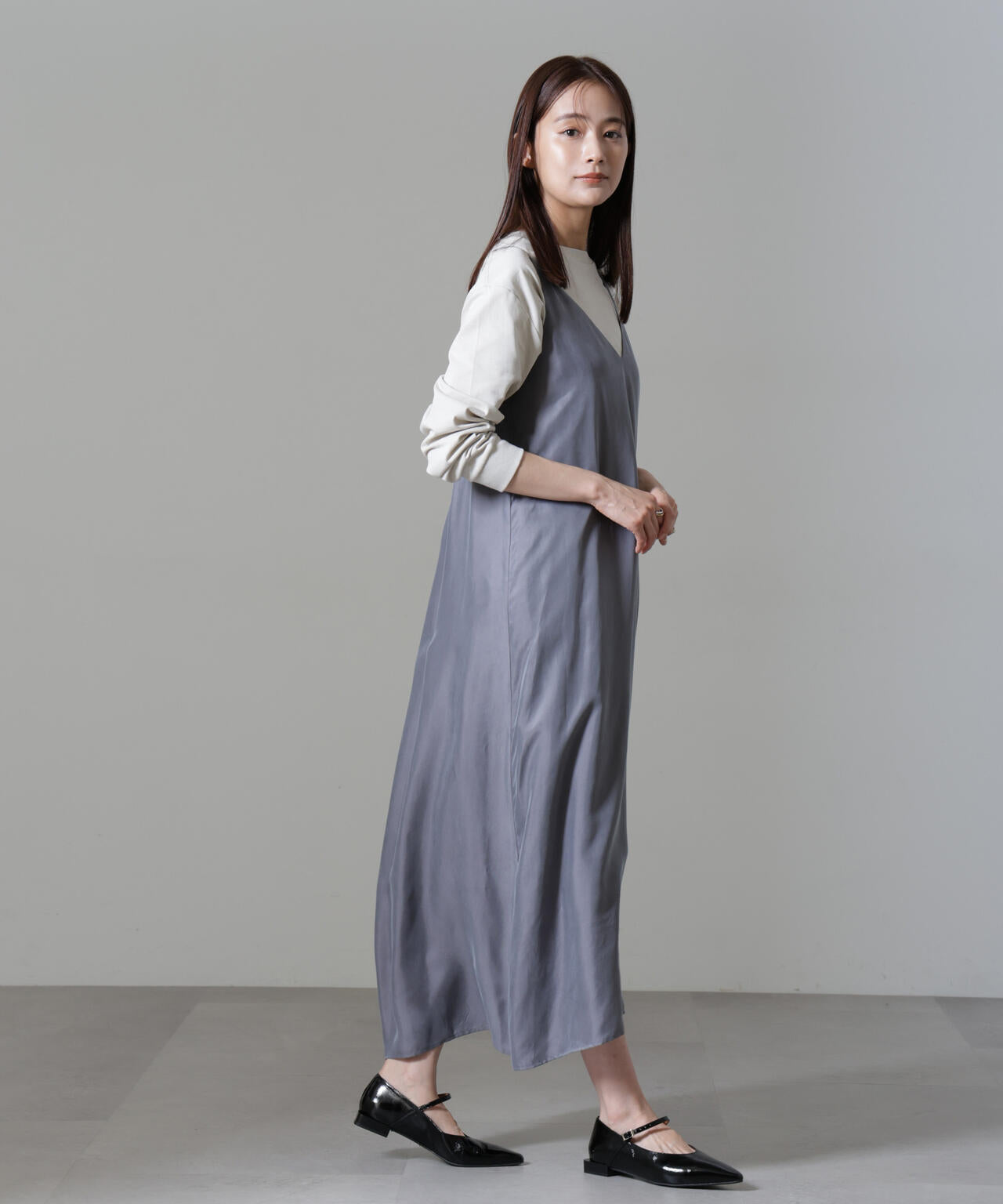 キュプラビスコースキャミワンピース 6694219322