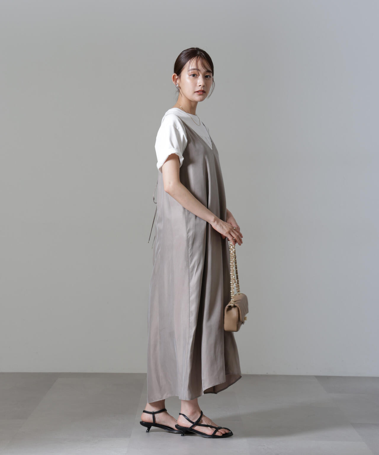 キュプラビスコースキャミワンピース 6694219322