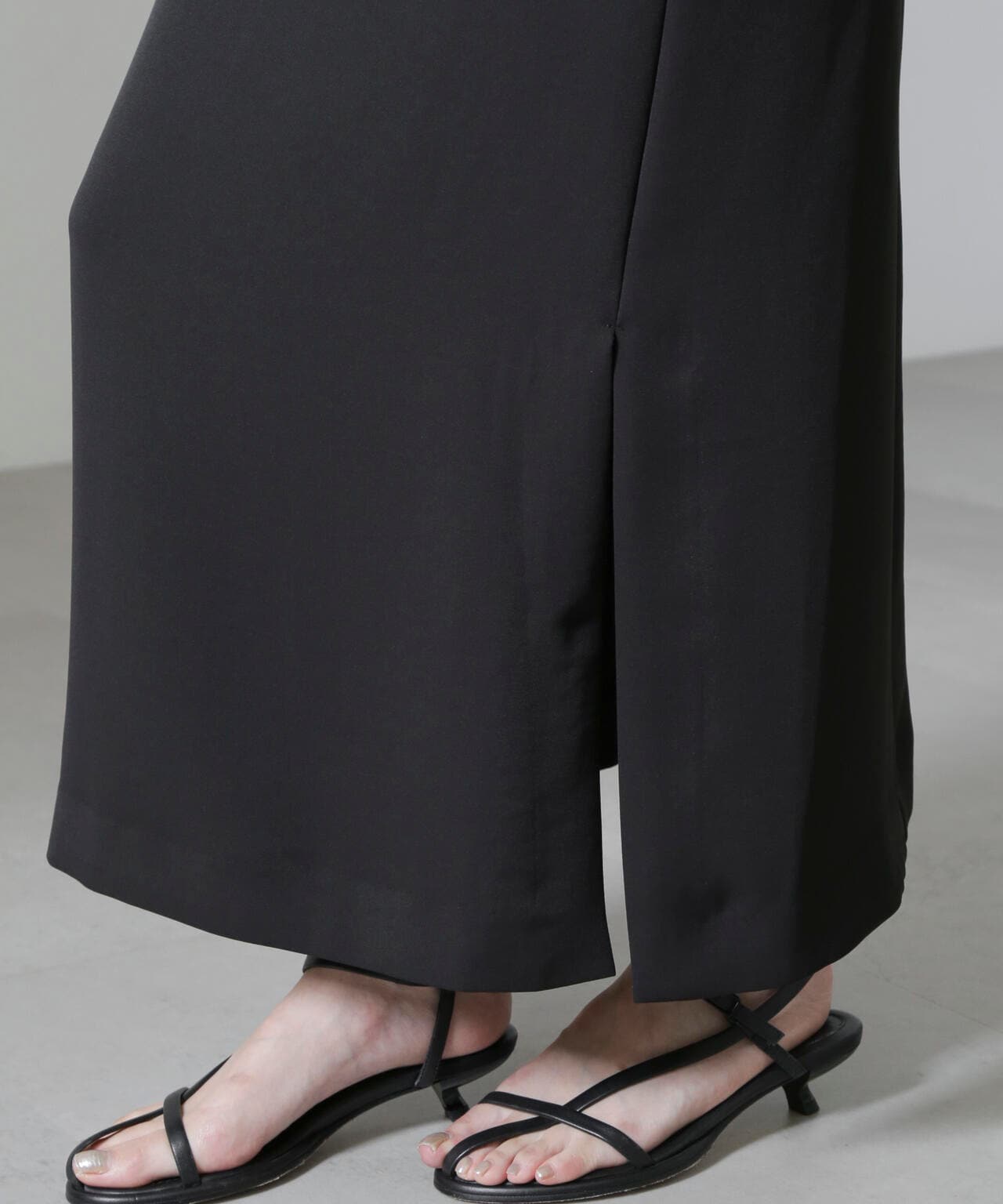 スクエアネックキャミワンピース(セットアップ可) 6694219323