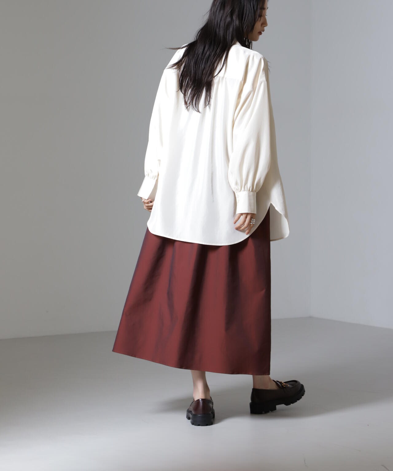 シャンブレータフタキャミワンピース 6694219326