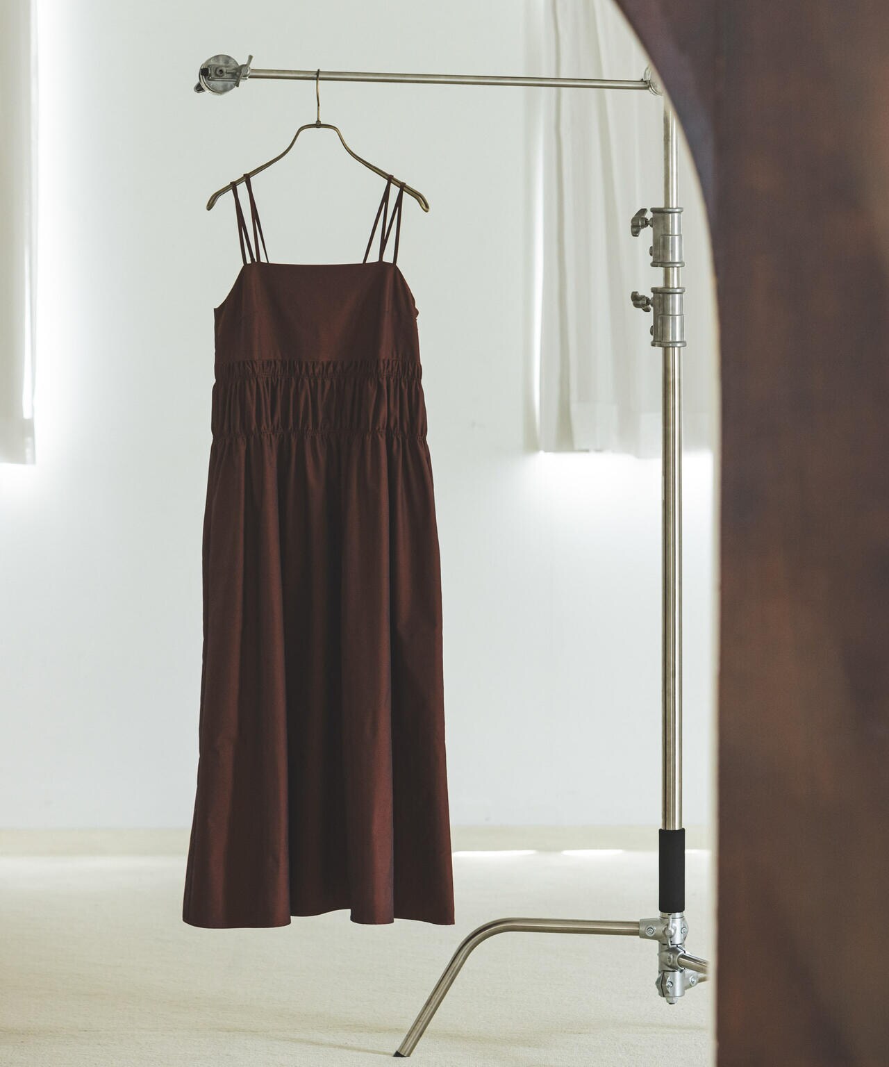 シャンブレータフタキャミワンピース 6694219326