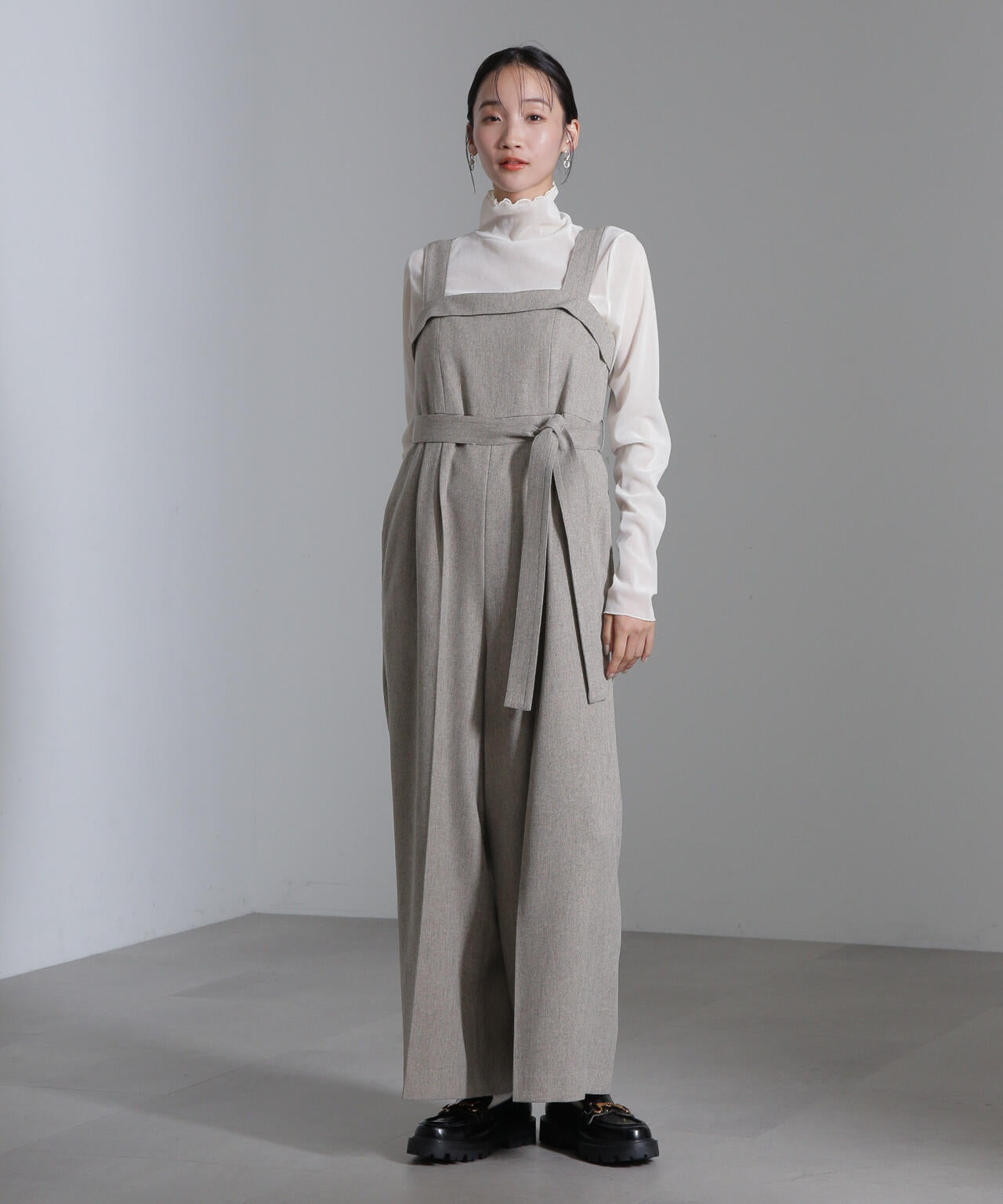 シャークスキンサロペット 6694219330