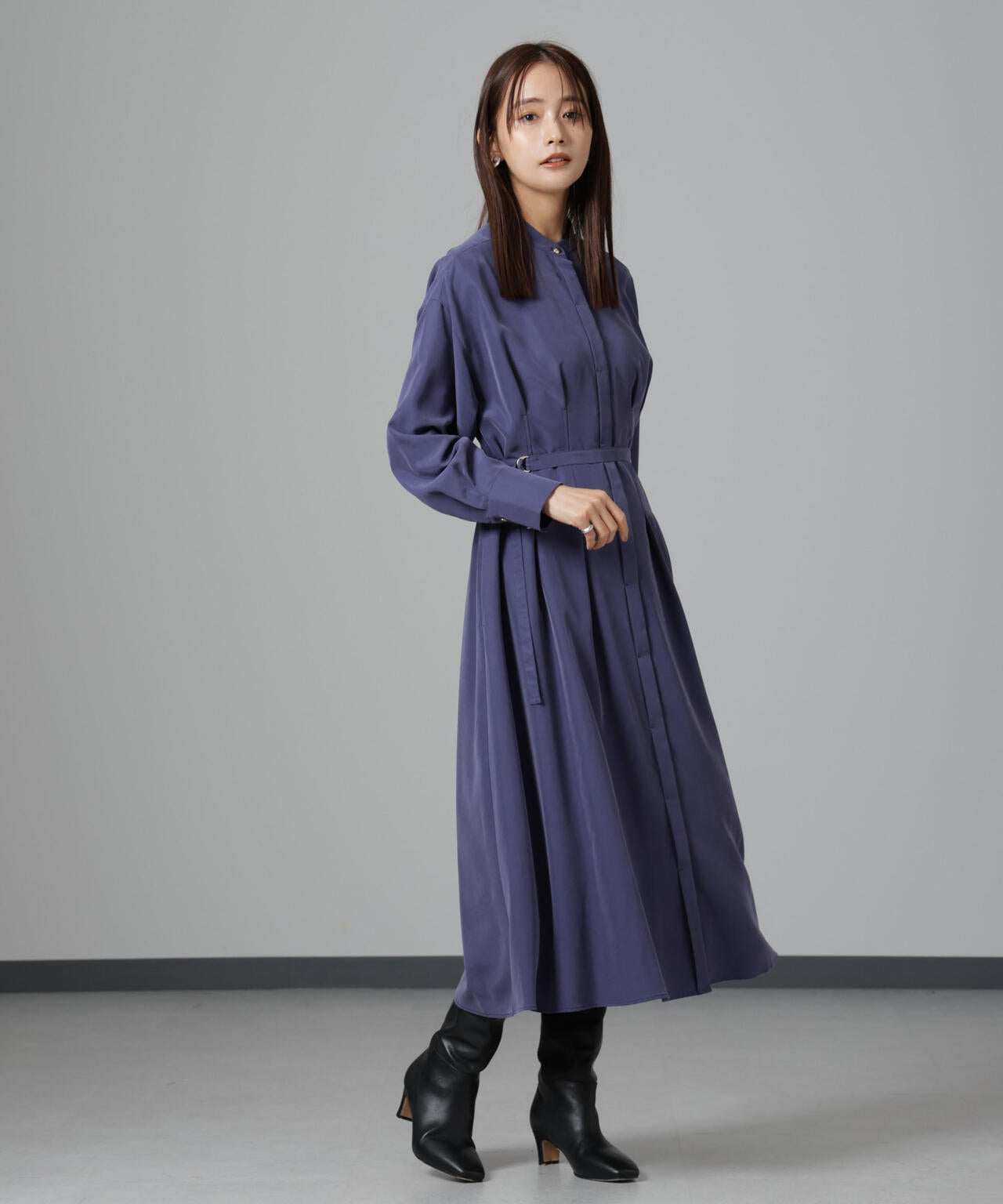 モダールピーチベルト付きワンピース 6694219335