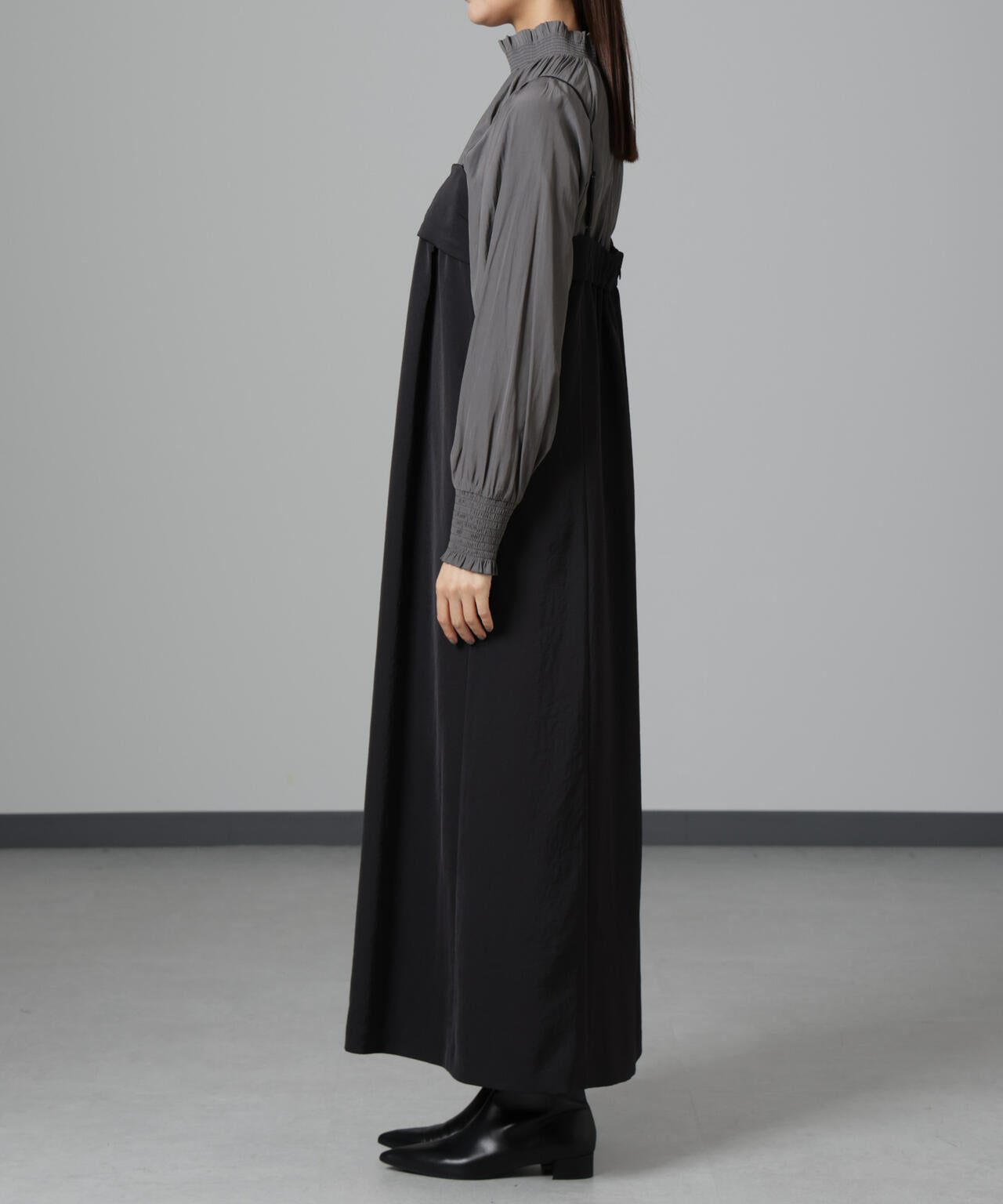 ギャザーキャミワンピース 6694219336