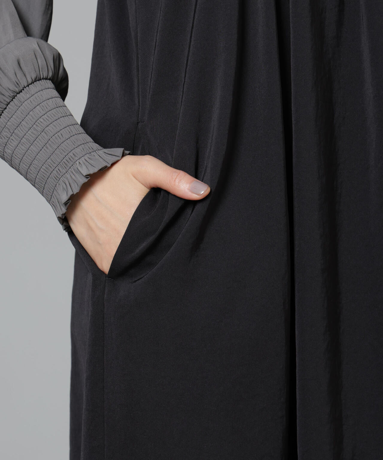 ギャザーキャミワンピース 6694219336