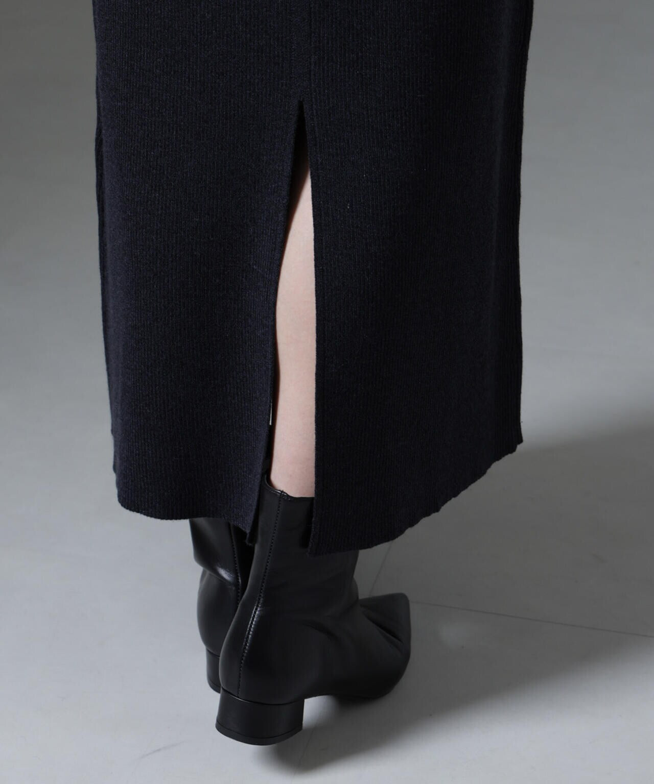 ニットキャミワンピース+ニットポロカーディガンSET 6694219340