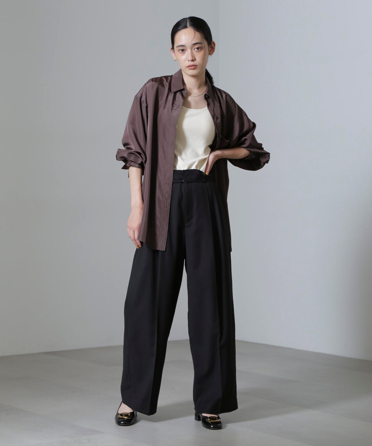 シルキーブライトシャツ 6694220301