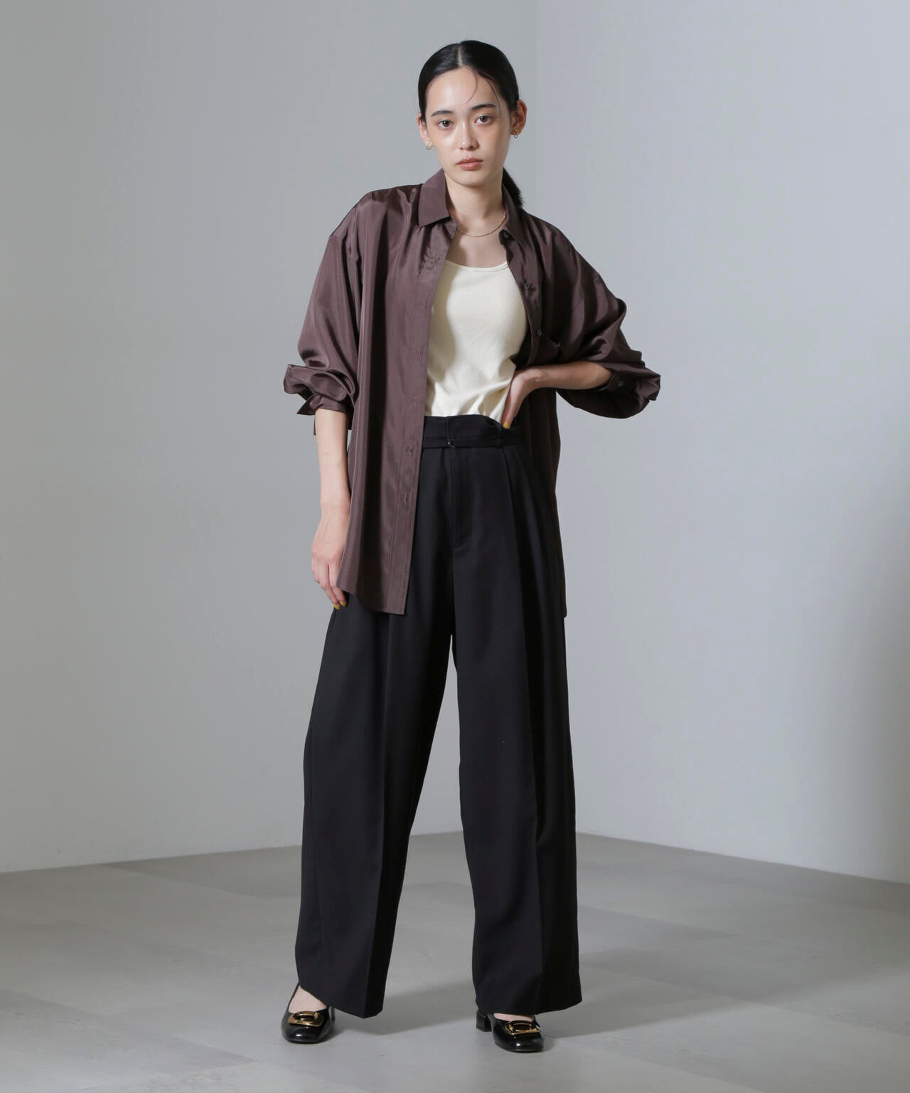 シルキーブライトシャツ 6694220301