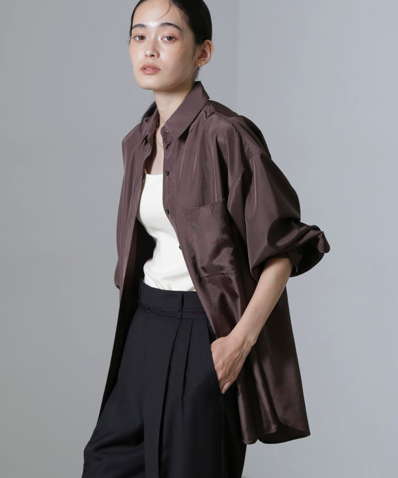 シルキーブライトシャツ 6694220301
