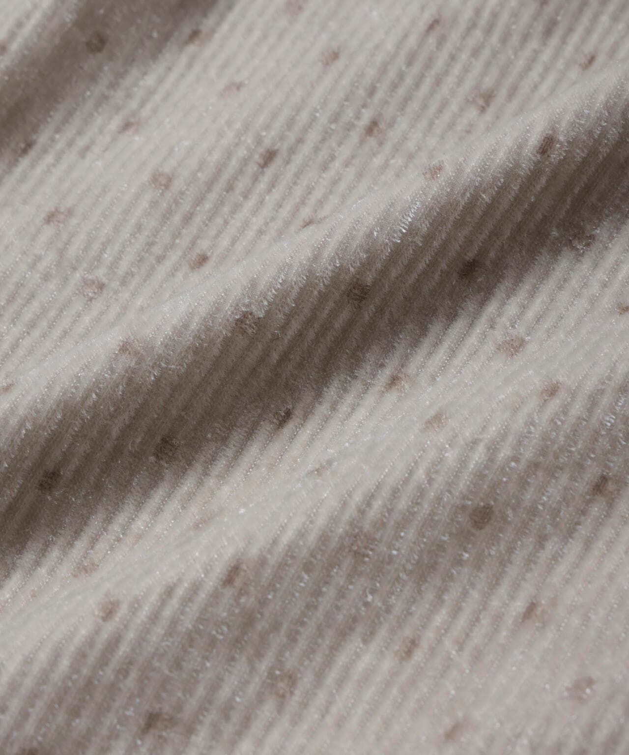 ストライプベロア前後2WAYブラウス 6694220302