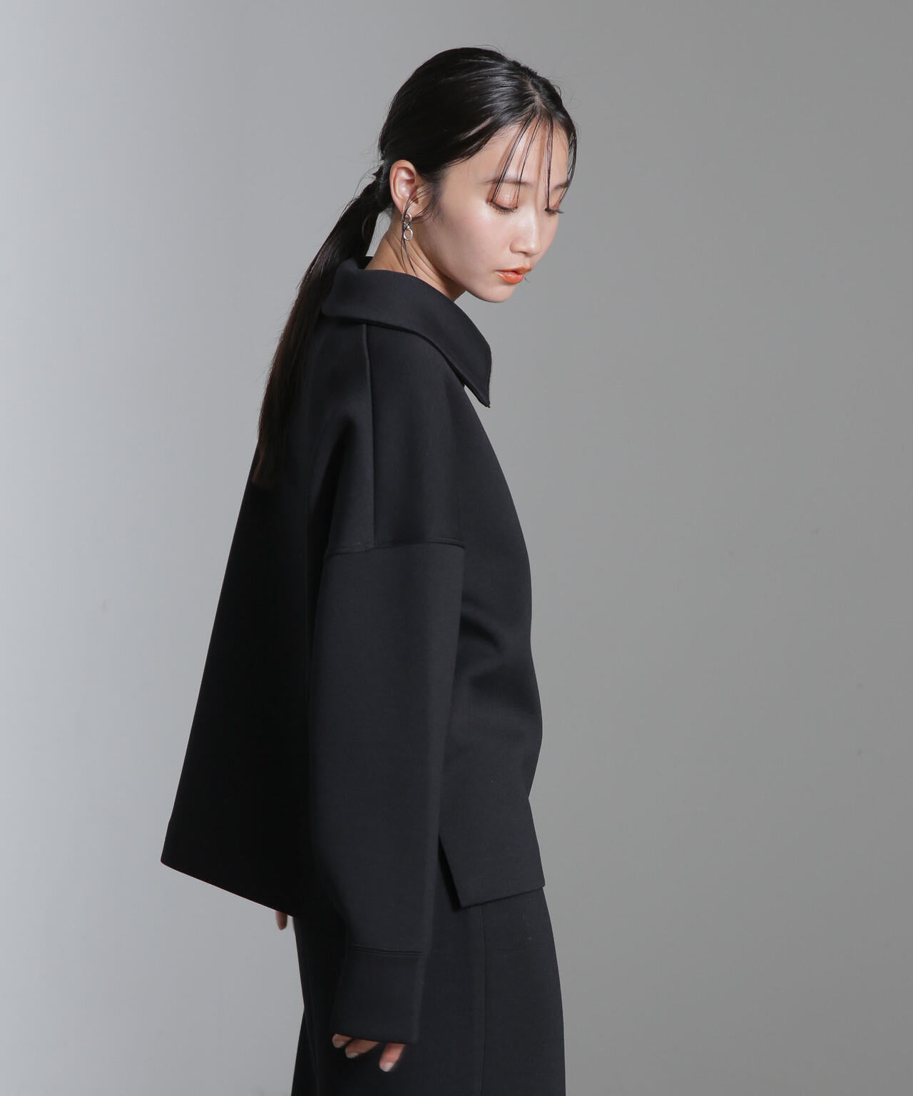 ダンボールハーフジッププルオーバー(セットアップ可) 6694220314