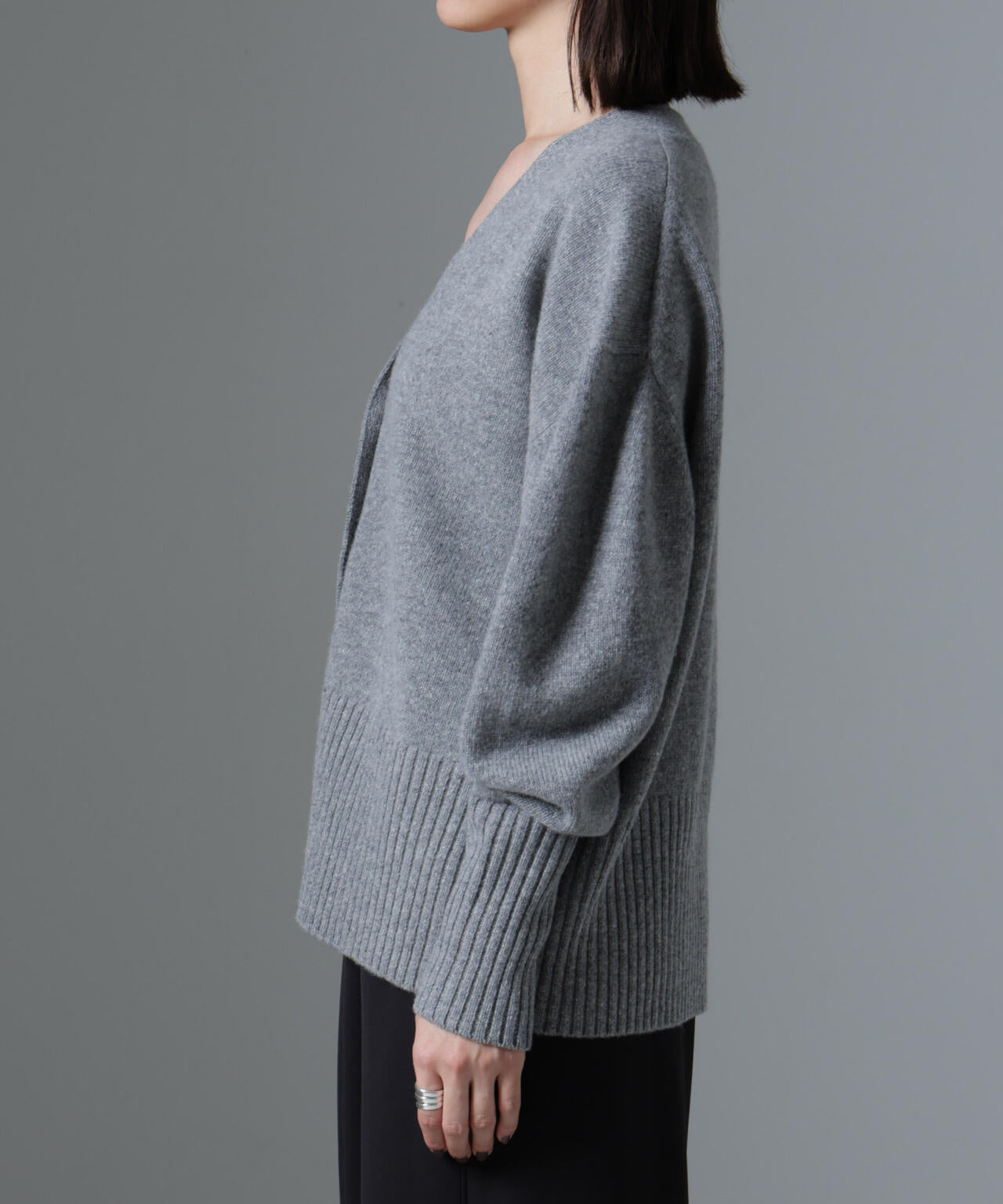 AQUAウールカシミヤカーディガン 6694222304