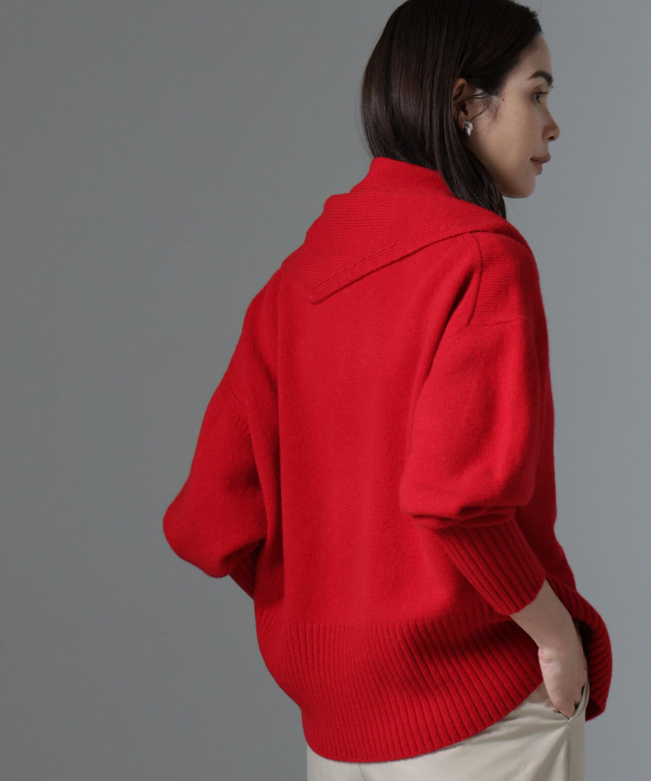 AQUAウールカシミヤカーディガン 6694222304