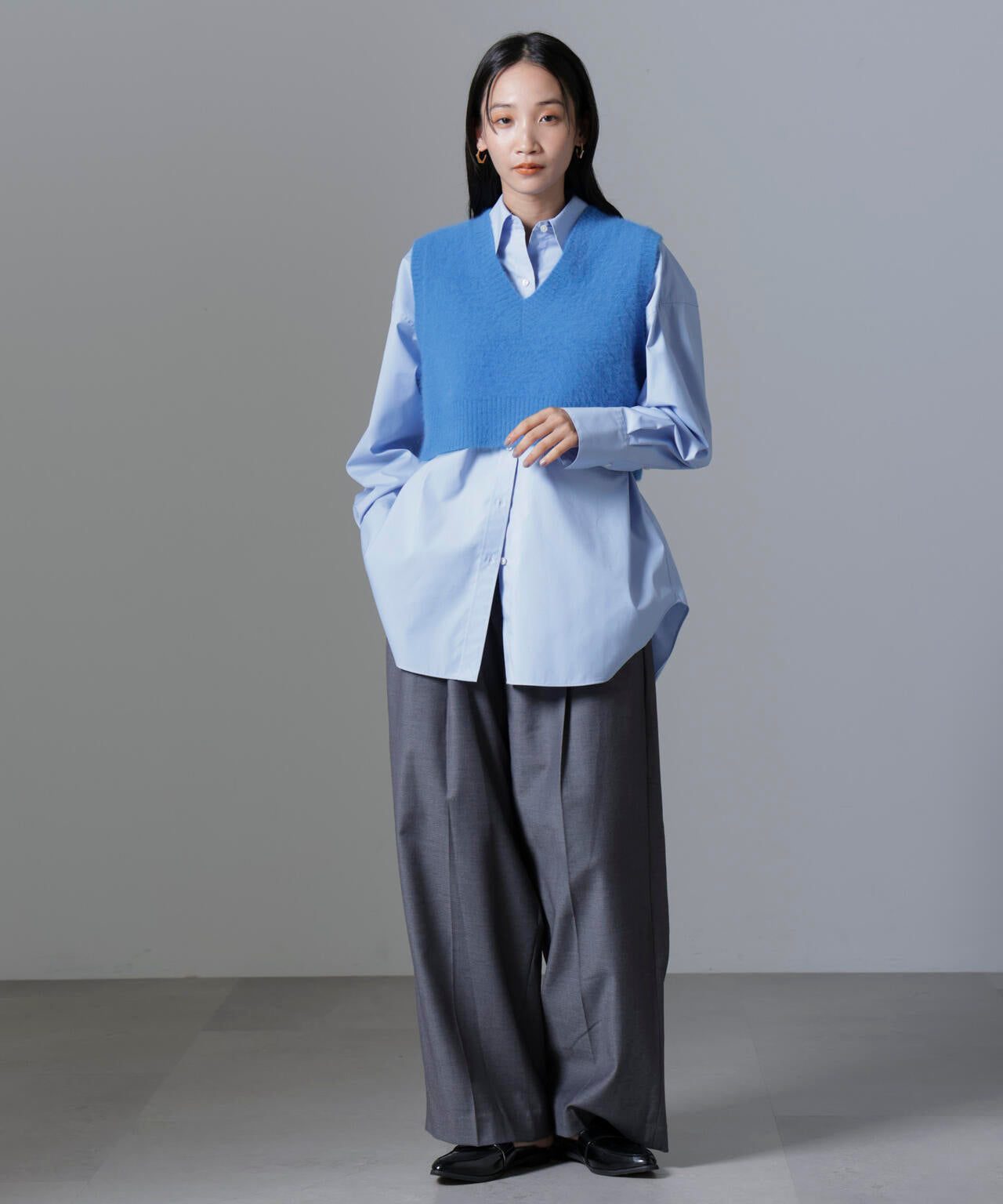 フォックスカシミヤニットベスト 6694222309