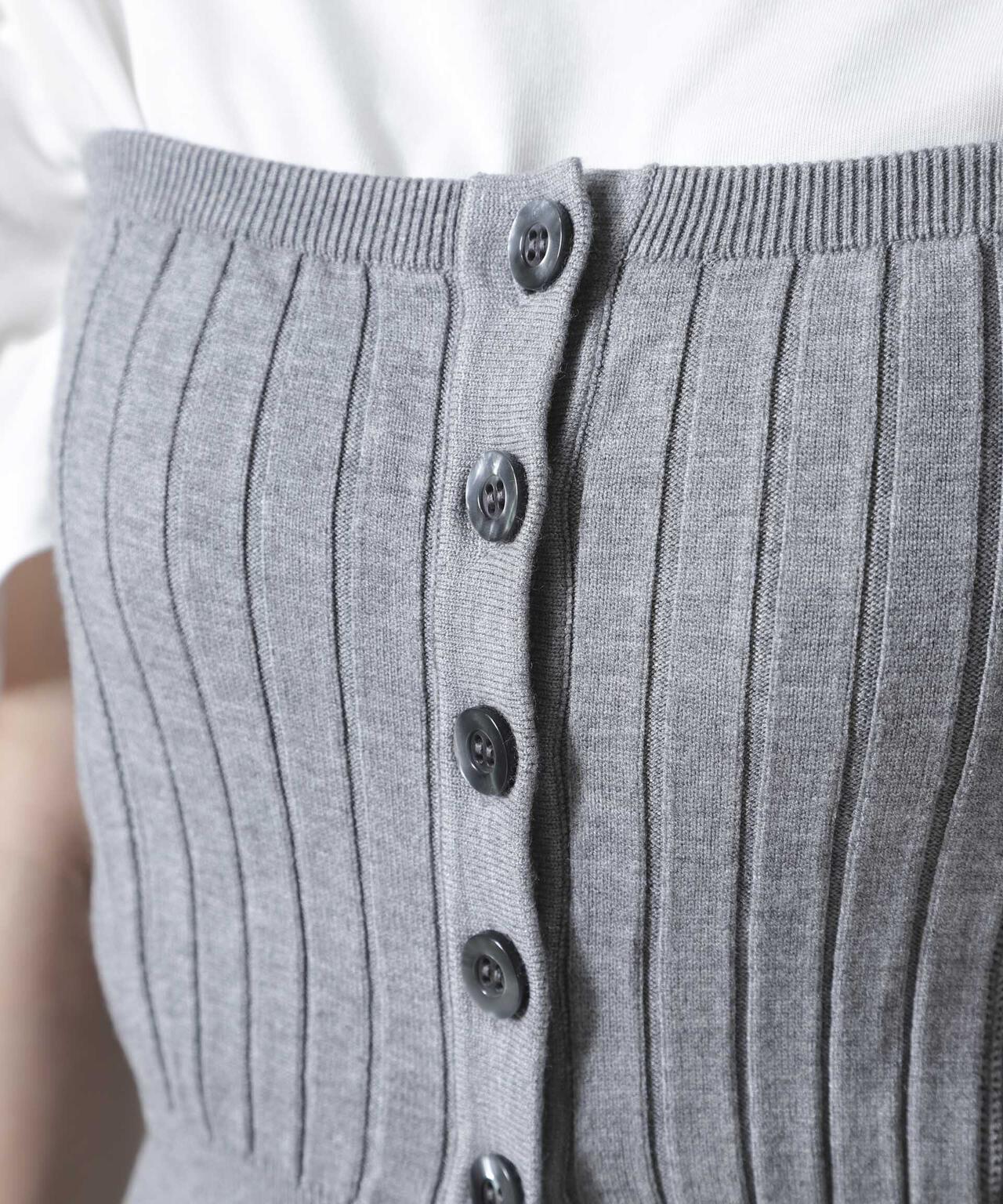 2WAYリブニットベアトップビスチェ 6694222311