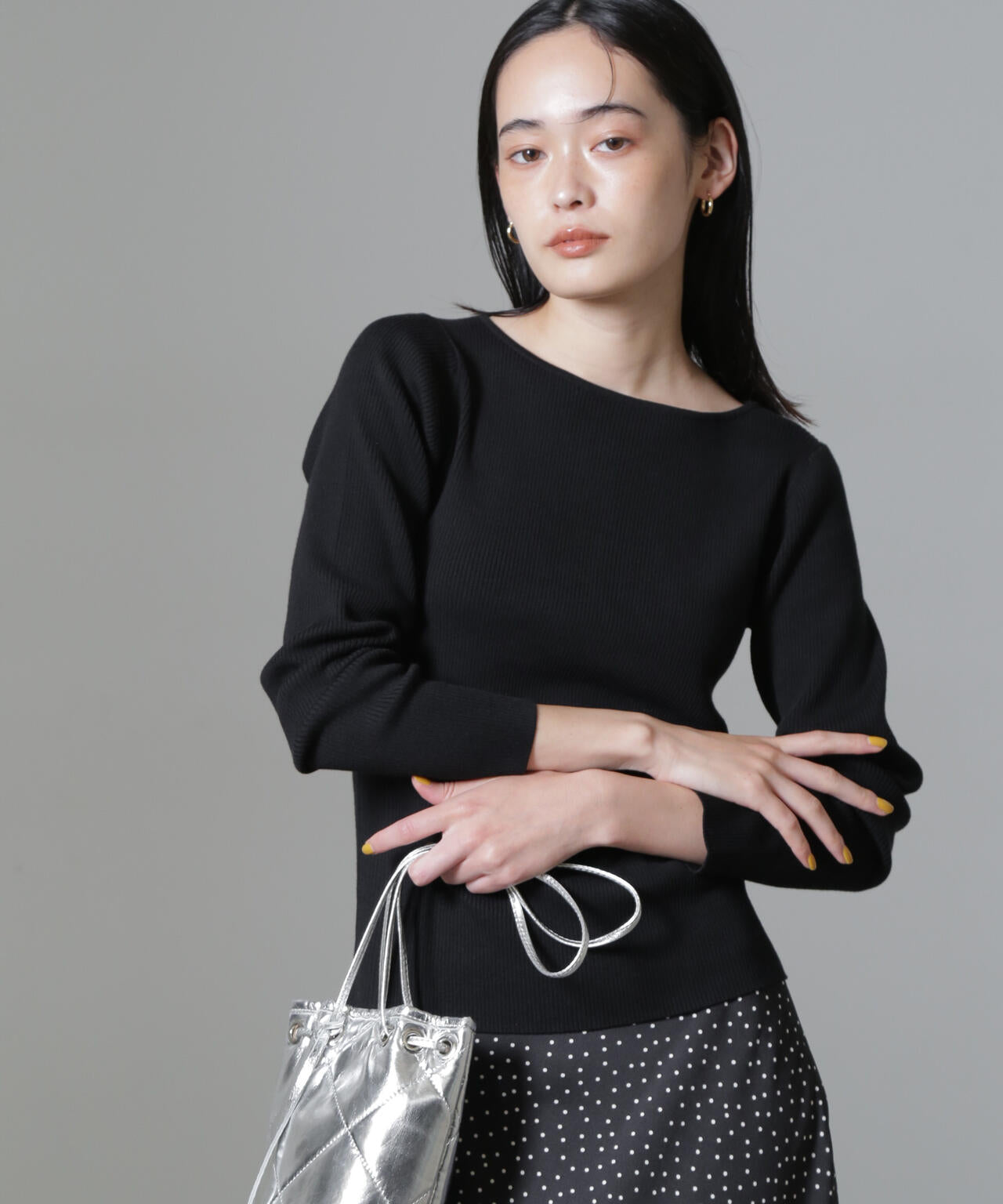 CICA&UVカット加工リブニット 6694222315