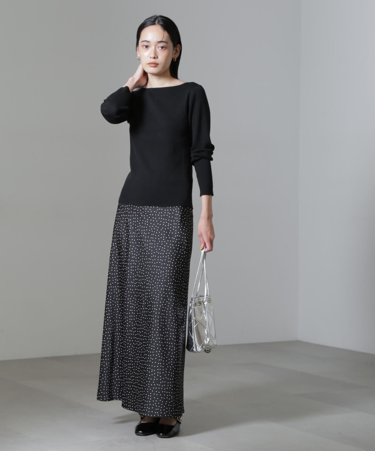 CICA&UVカット加工リブニット 6694222315