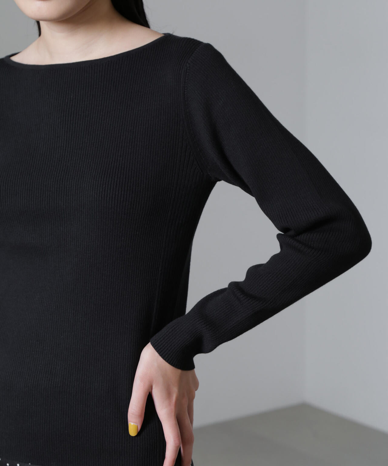 CICA&UVカット加工リブニット 6694222315