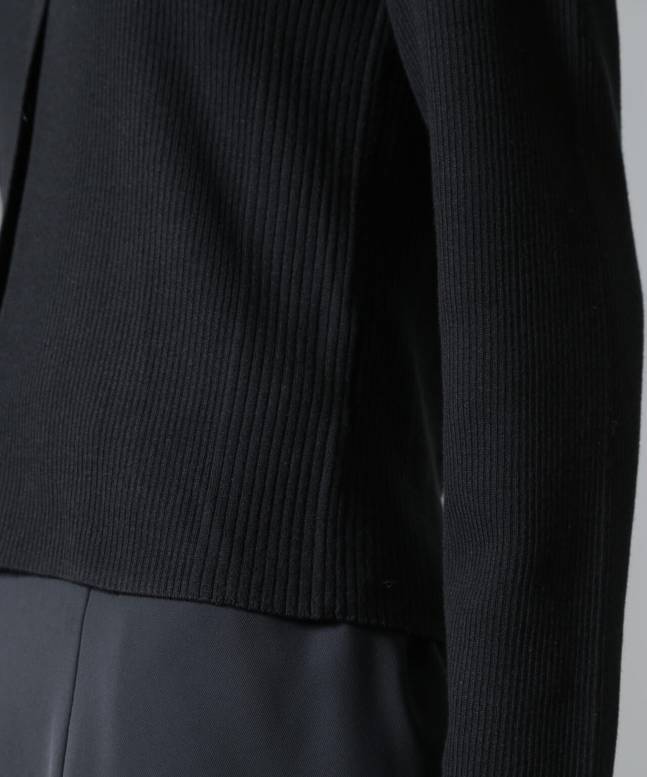 CICA&UVカット加工Vネックリブカーディガン 6694222316