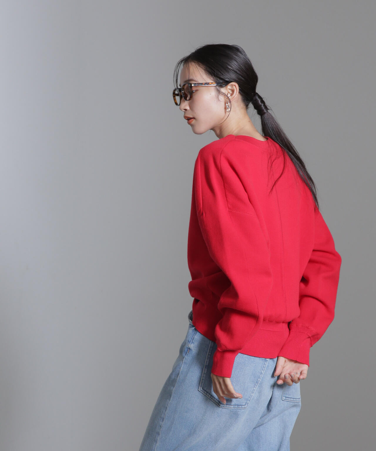 接結ニットプルオーバー 6694222318