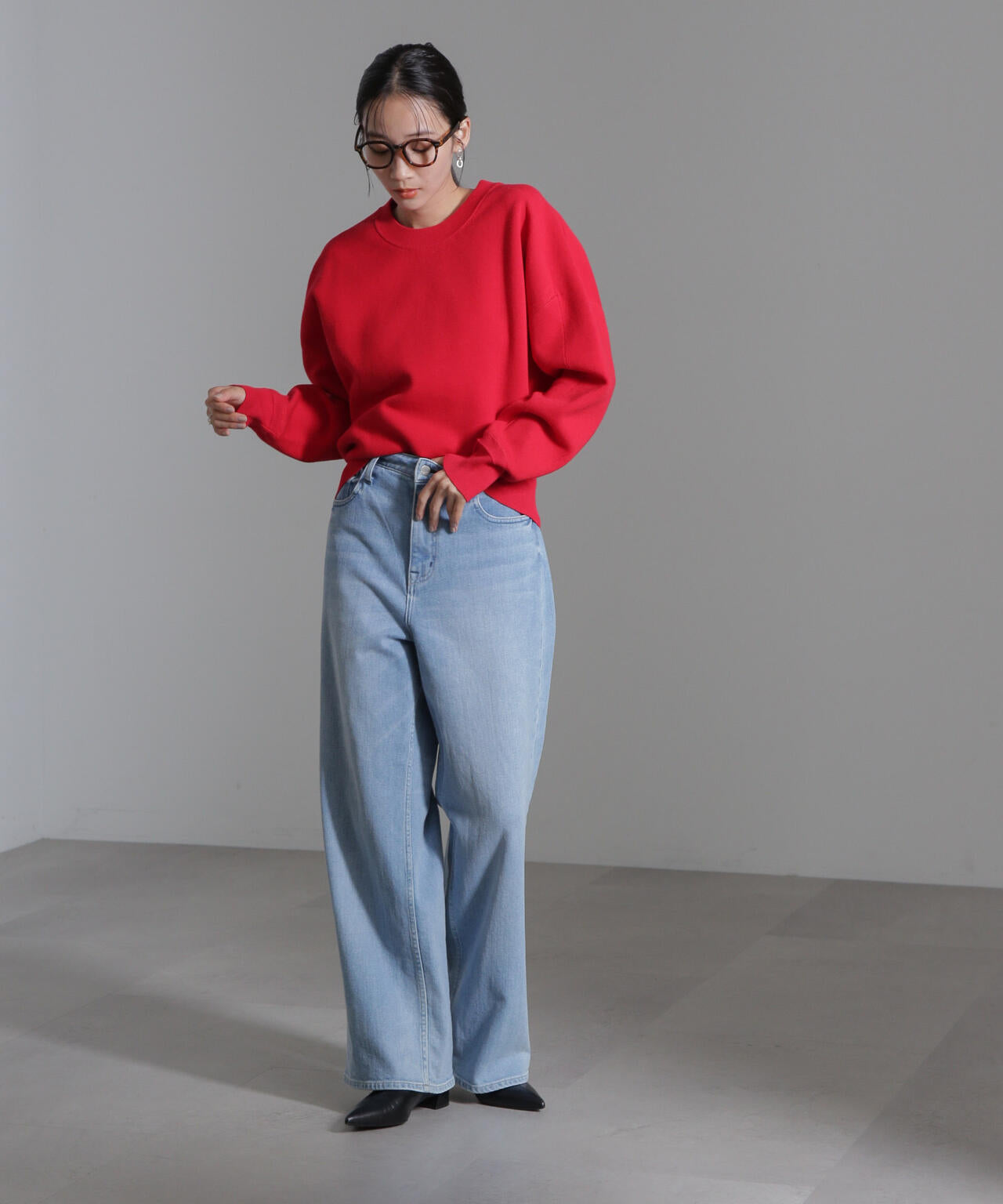 接結ニットプルオーバー 6694222318