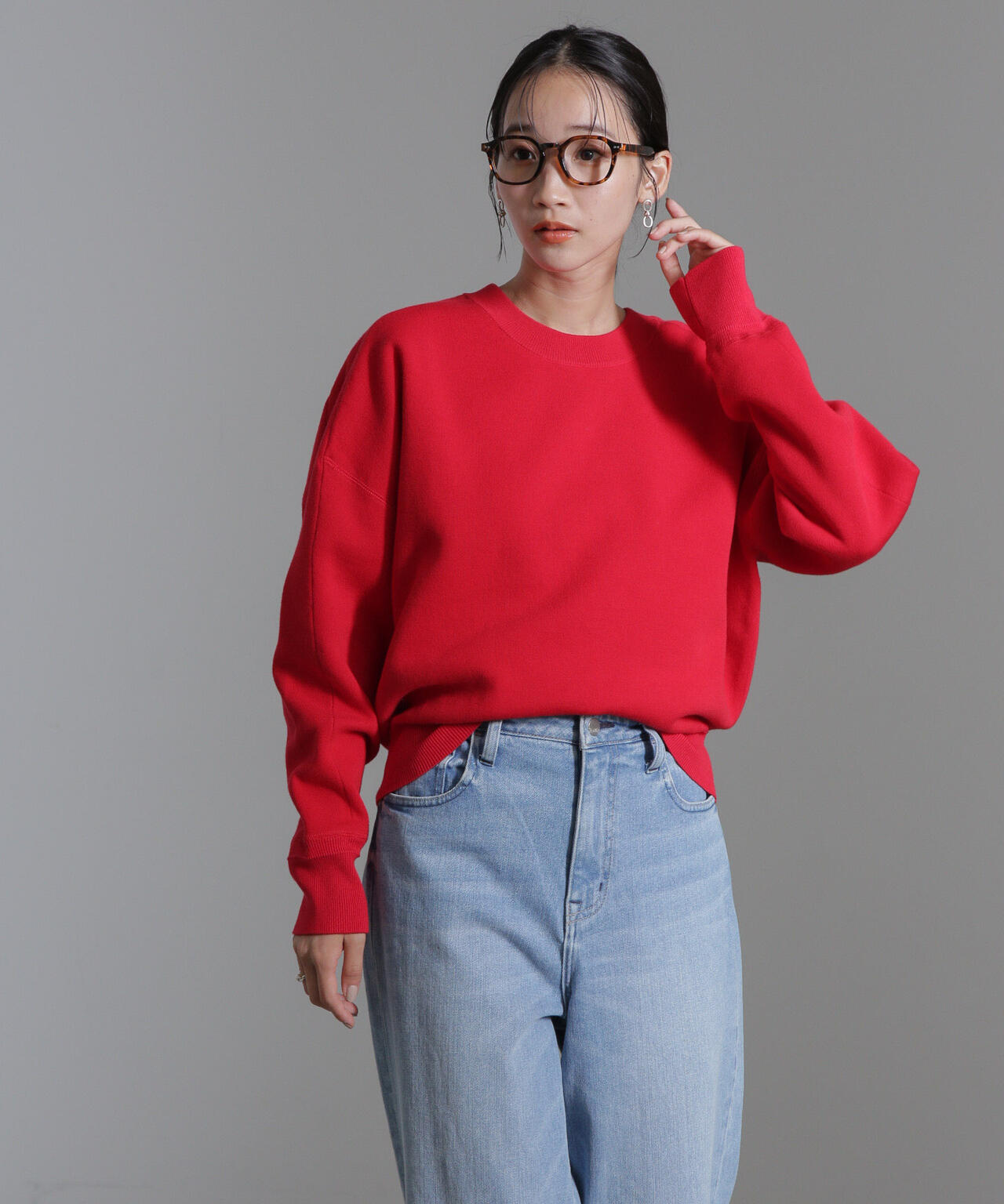 接結ニットプルオーバー 6694222318