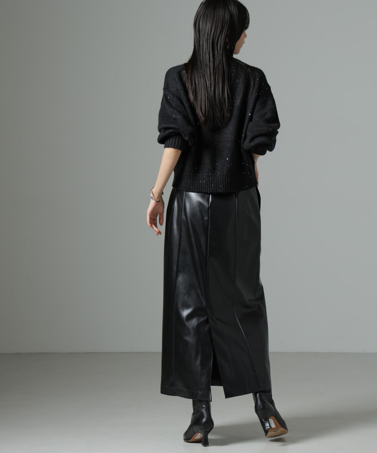 スパンコールラメニットプルオーバー 6694222328