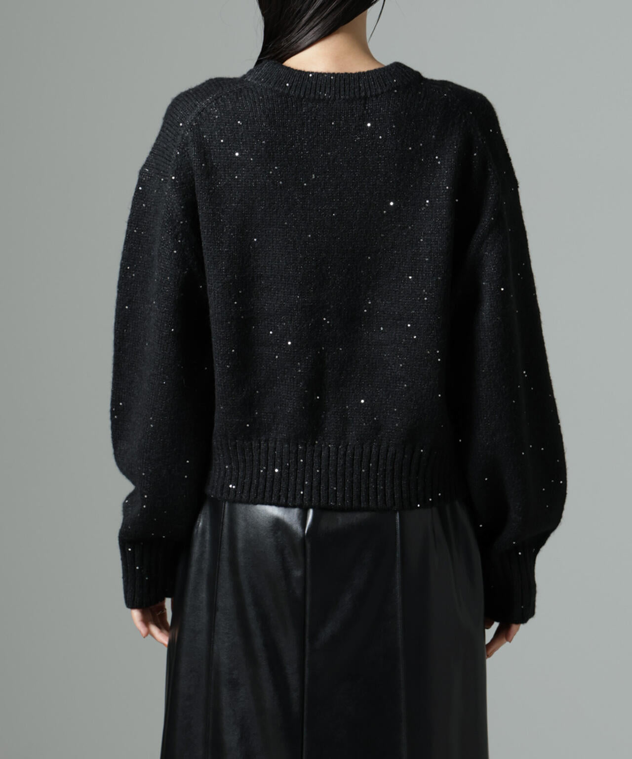スパンコールラメニットプルオーバー 6694222328