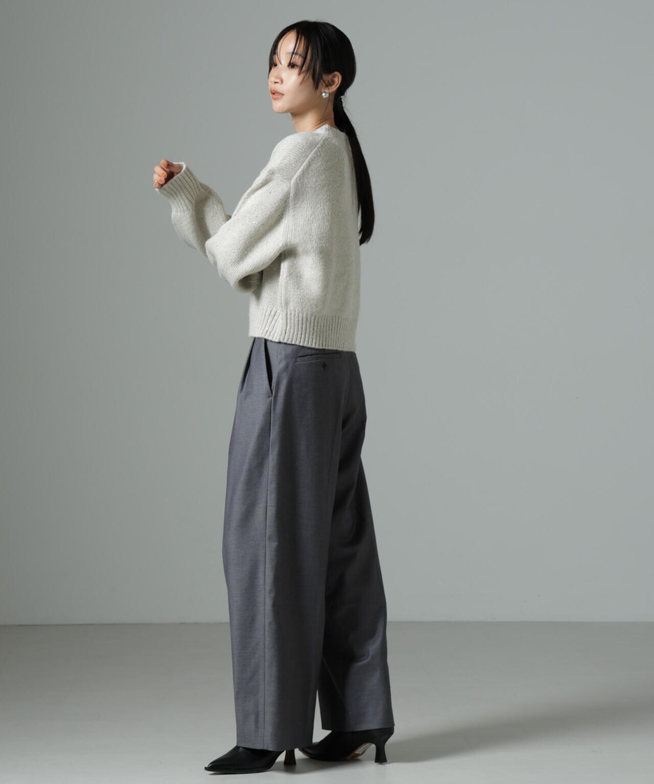 スパンコールラメニットプルオーバー 6694222328