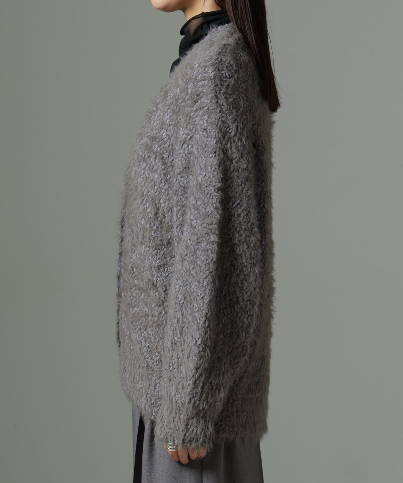 ファンシーシャギーカーディガン 6694222334