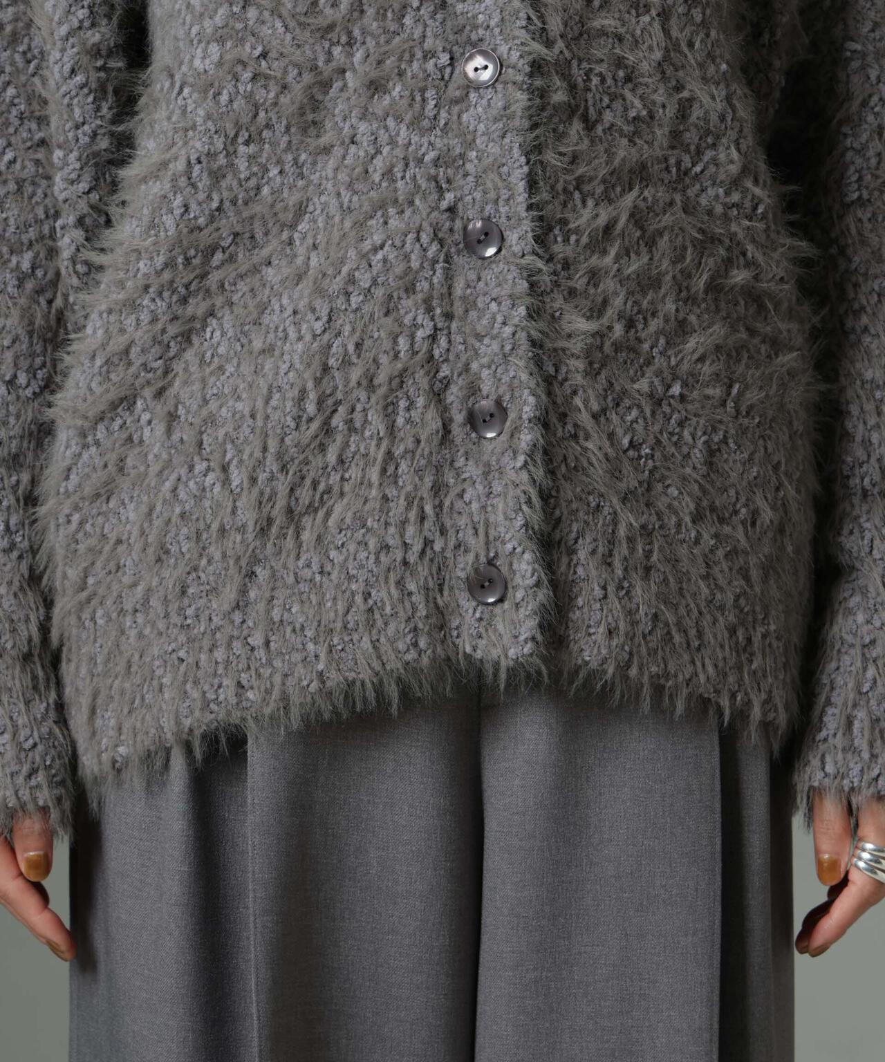 ファンシーシャギーカーディガン 6694222334